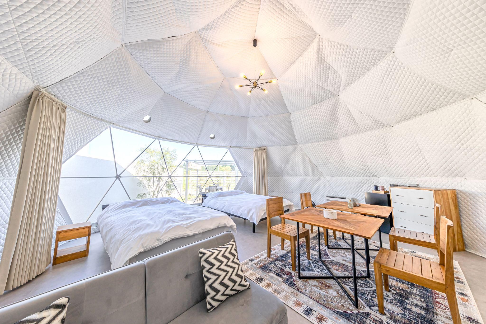 Garden Suite Dome - 2 Double Beds, Pet Not Allowed