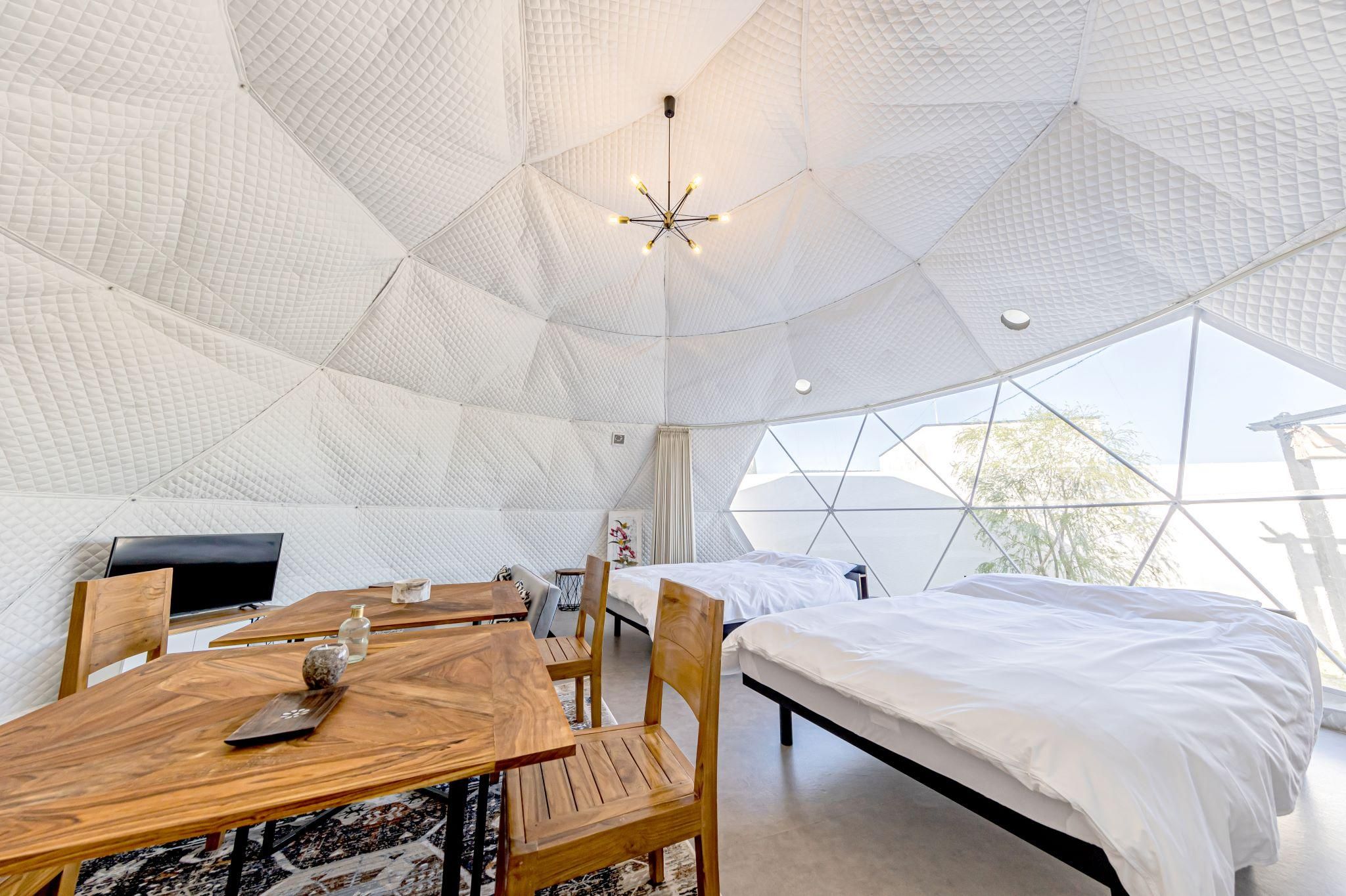 Garden Suite Dome - 2 Double Beds, Pet Not Allowed