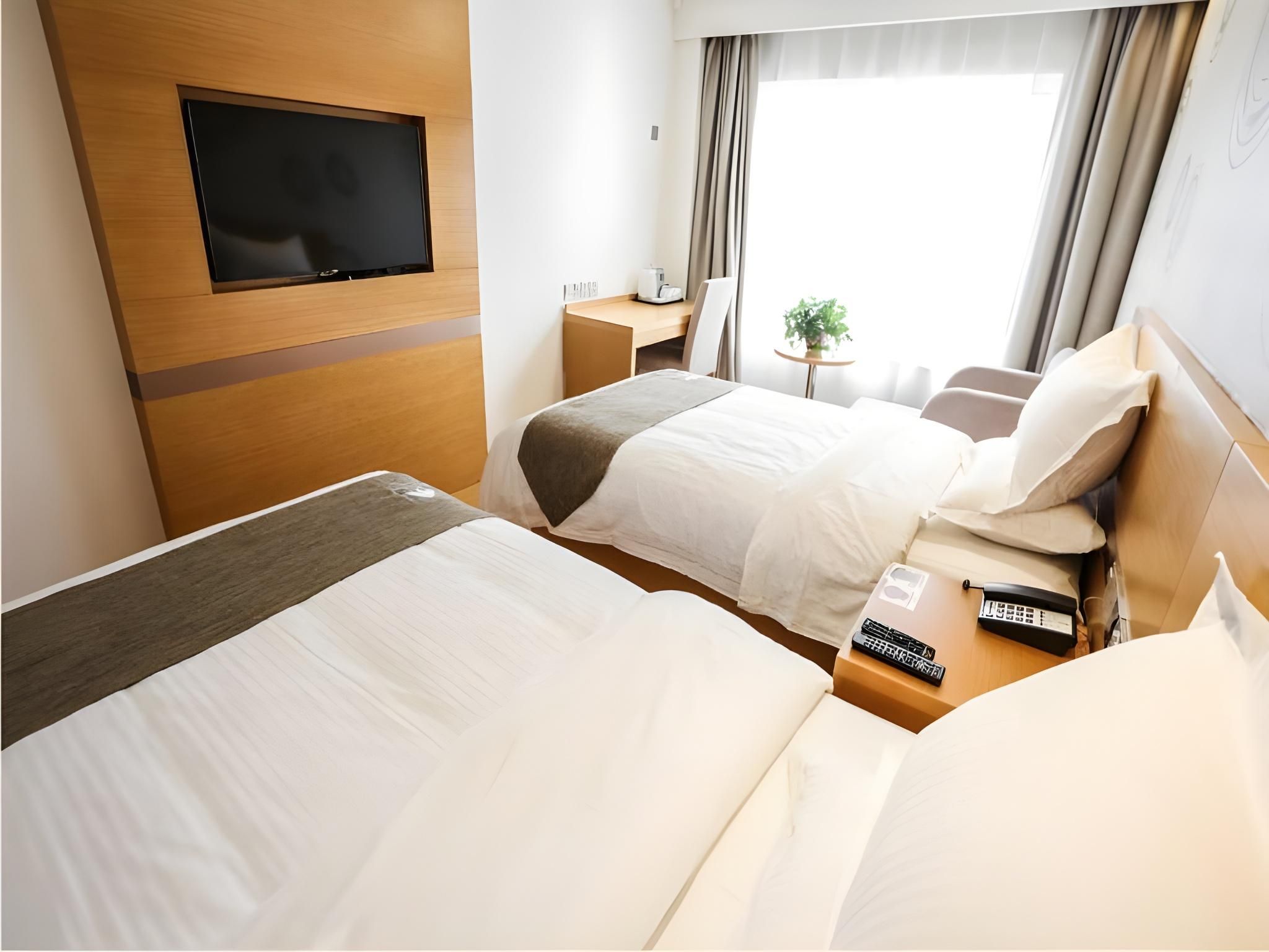 GreenTree Inn Shangqiu Ningling County Bus Station Guest Twin Room 2