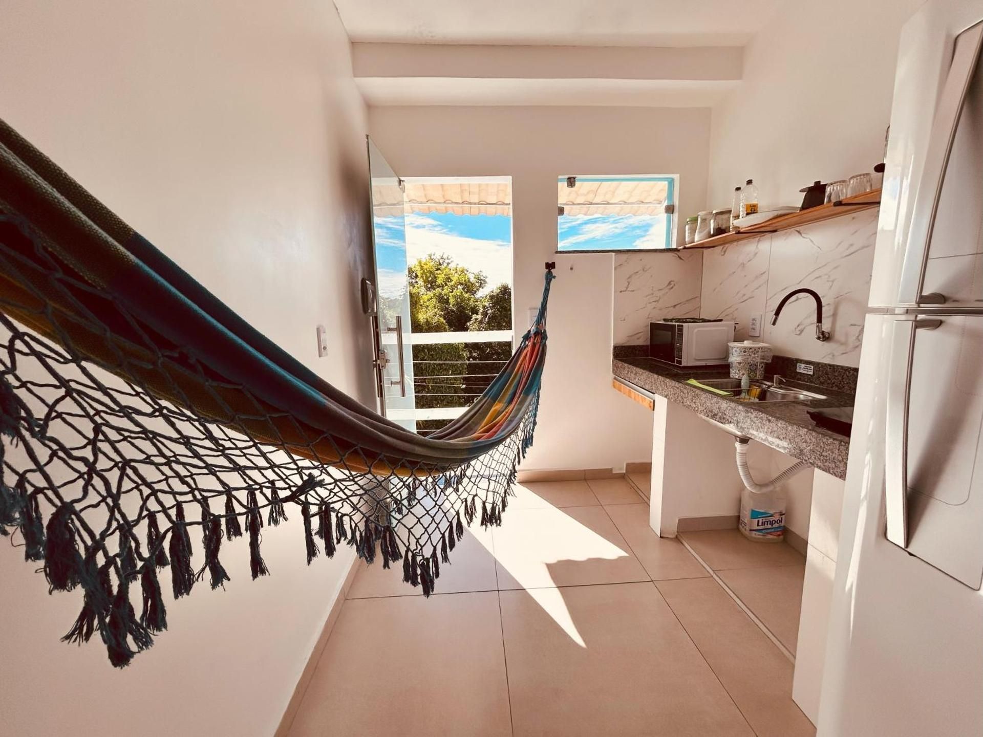 Deluxe One-Bedroom Apartment with Garden View