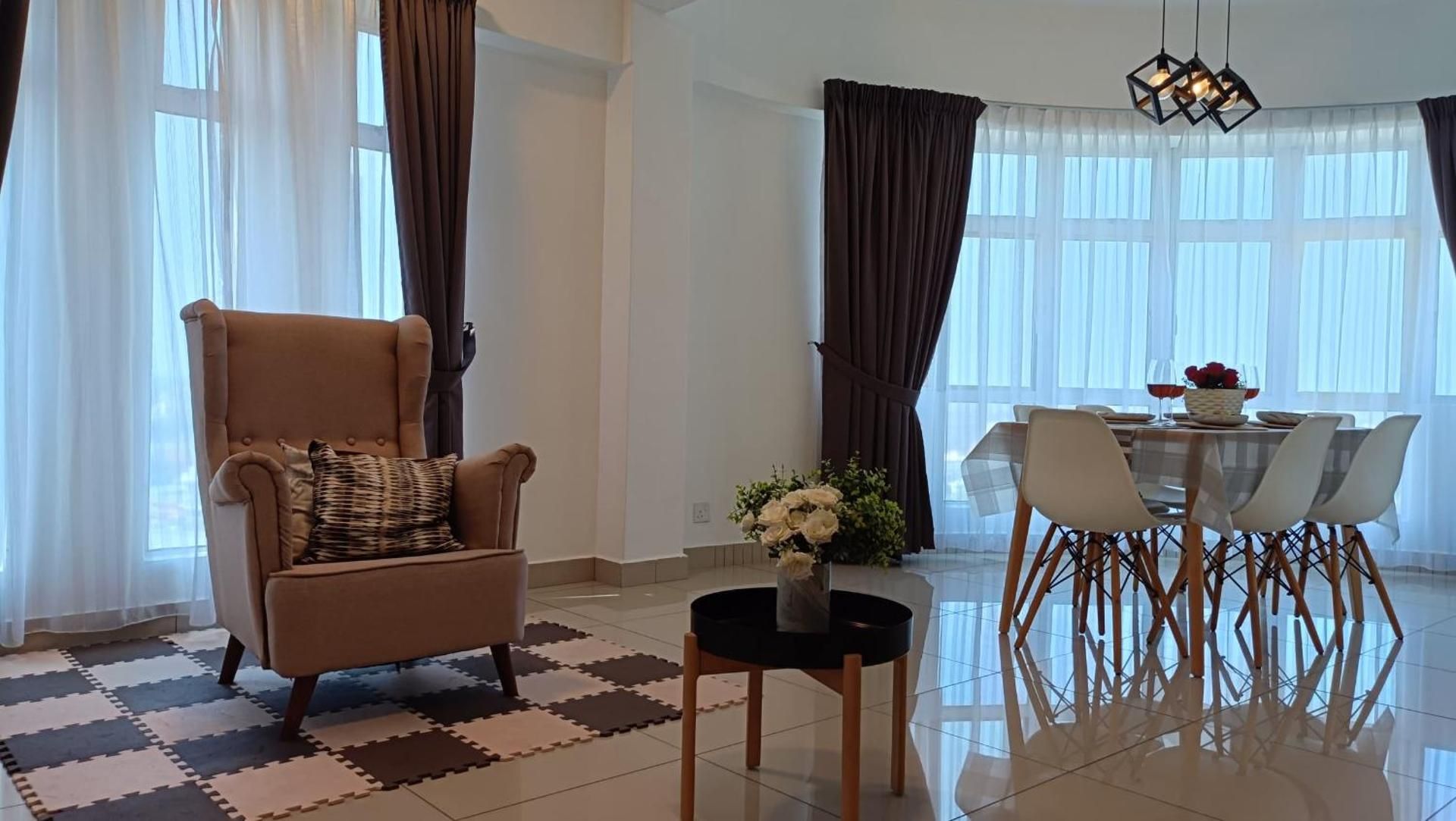 Two-Bedroom Apartment with City View