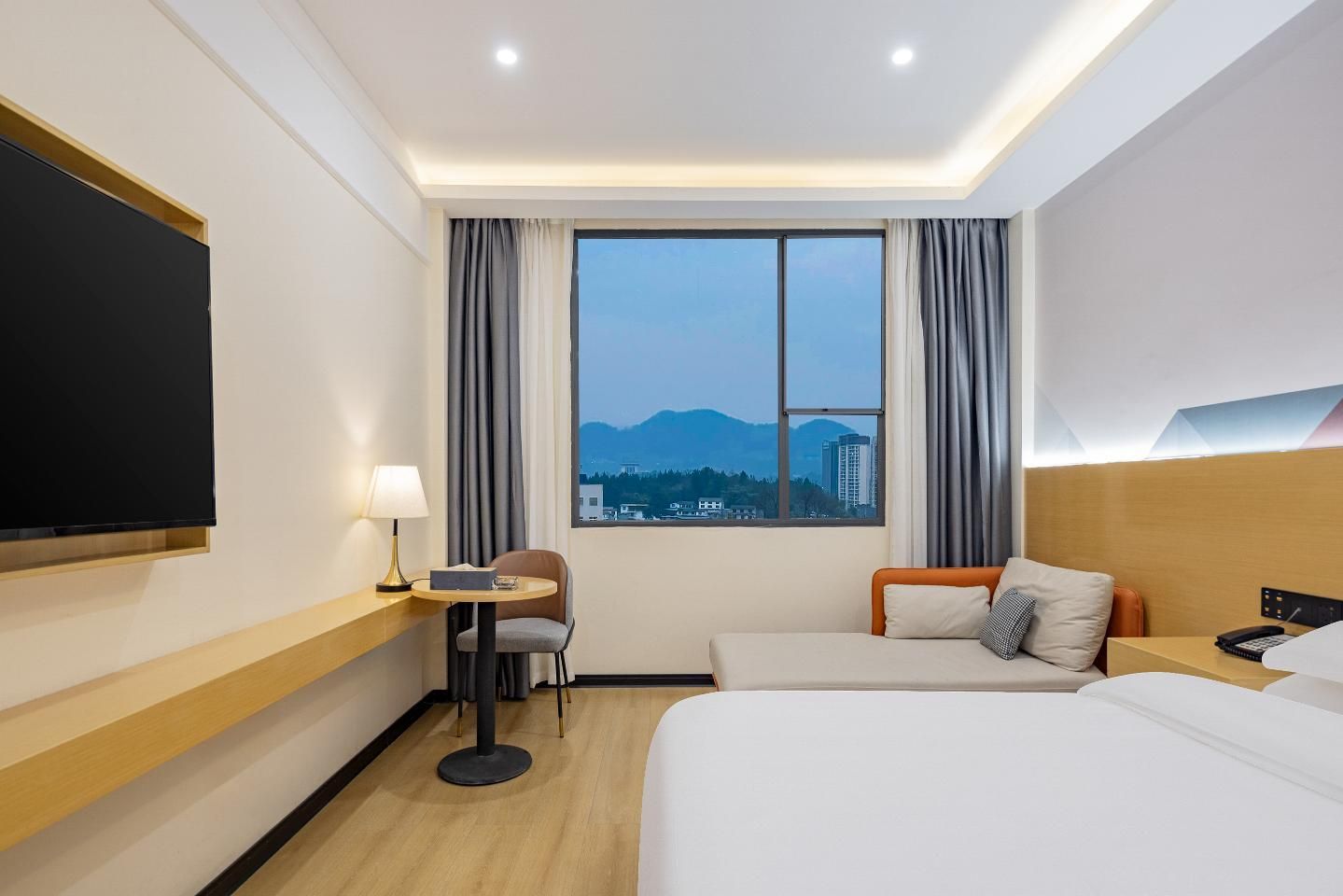 Borman Hotel Enshi Jingu Avenue Airport Dossen - Deluxe Bed Room 2