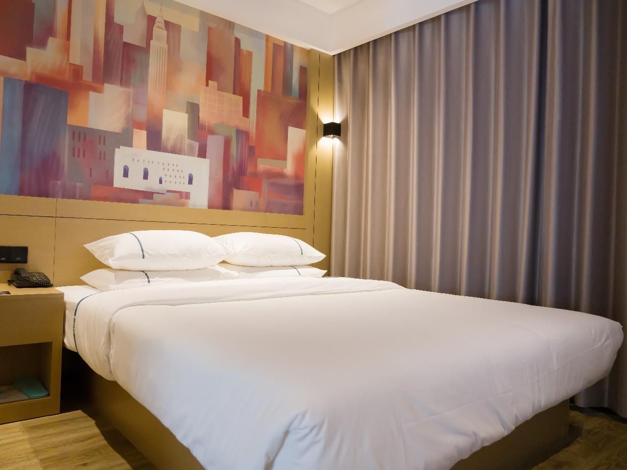 City Comfort Inn Lichuan Railway Station Dossen - Superior Bed Room