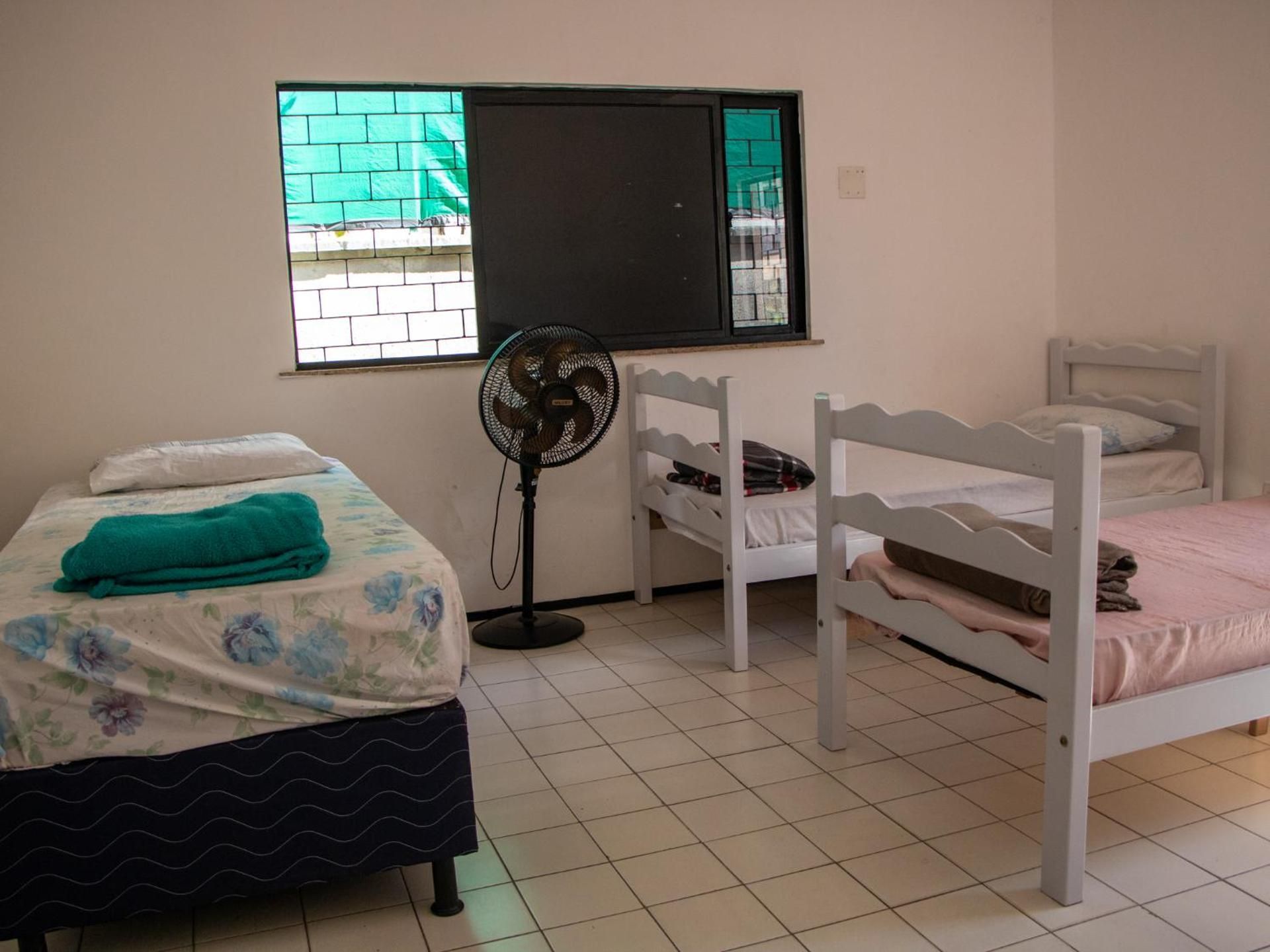 Bed in Male Dormitory Room