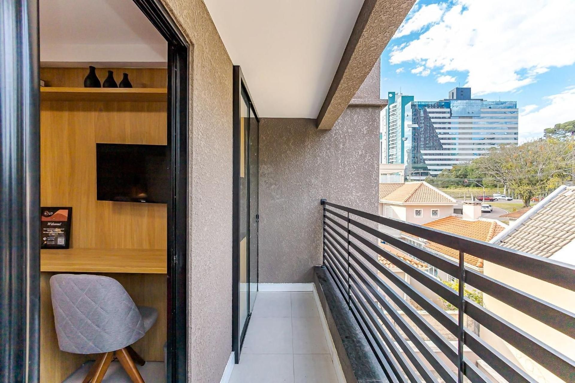 Studio with Balcony