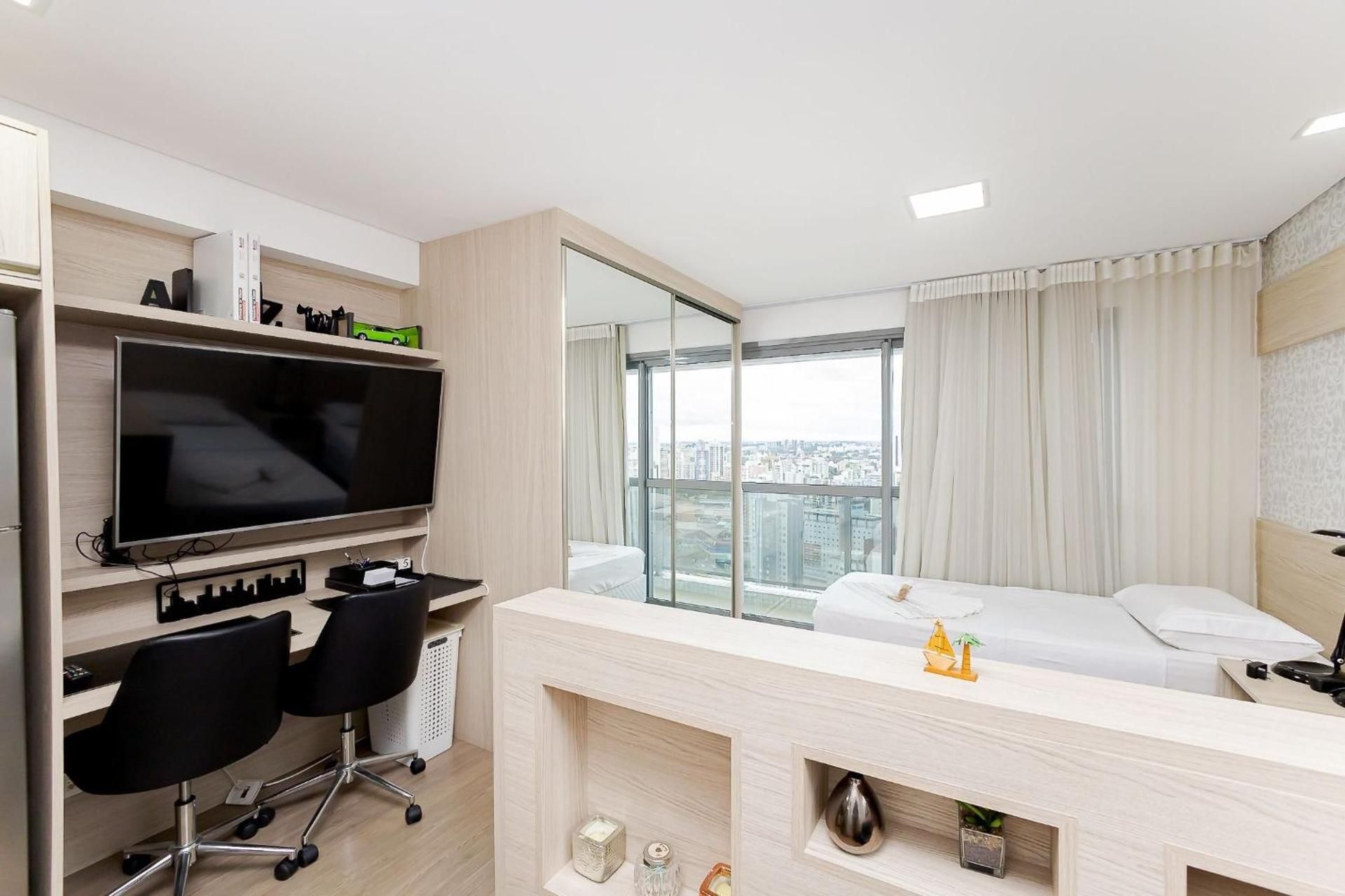 Studio with Balcony