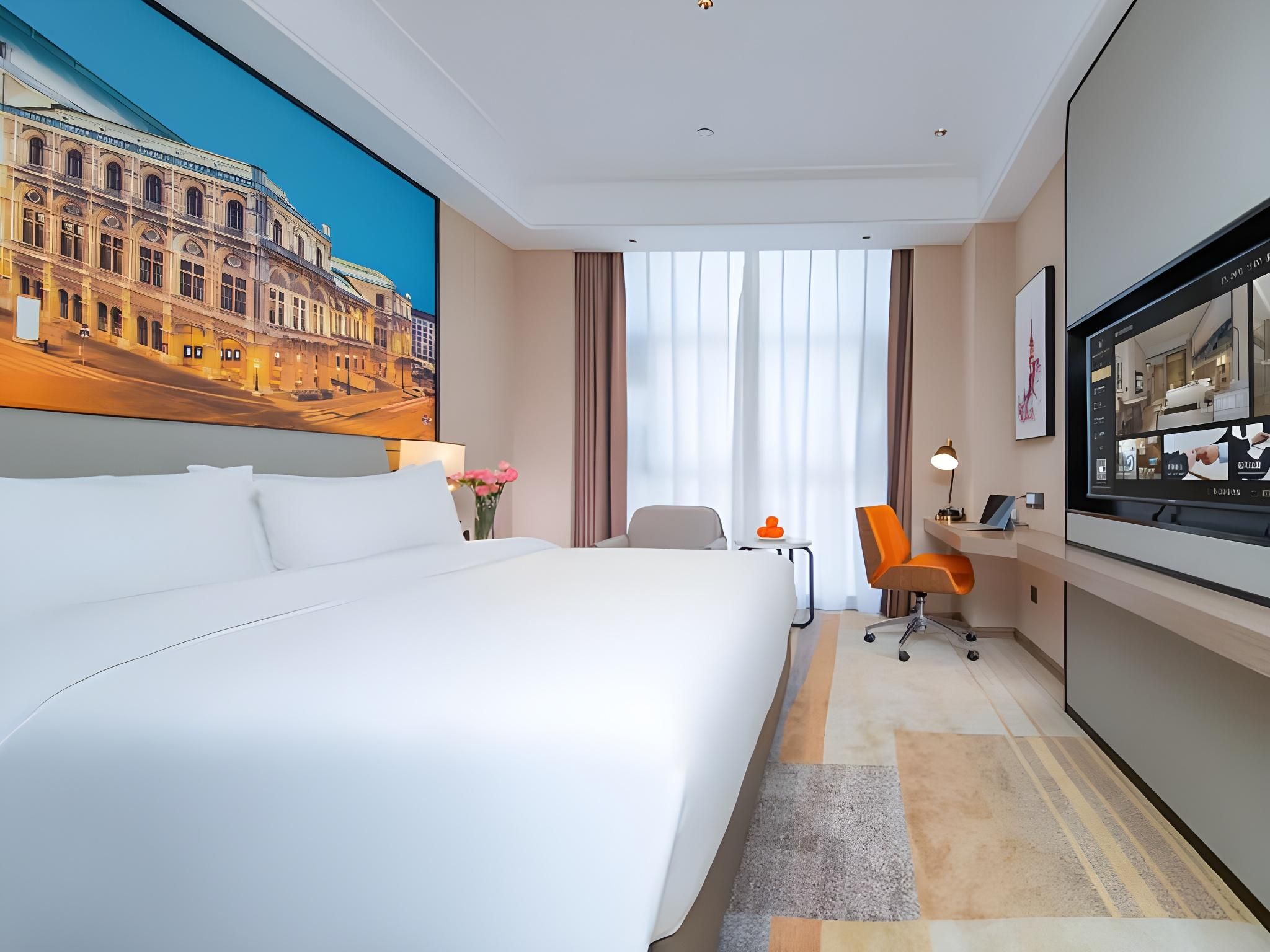 Vienna International Hotel 5.0 Jingzhou Shishou Caizhi Cultural Plaza WH - 1 Bed Room with View