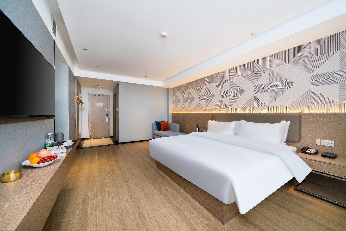 Borrman Hotel Jianli Tianfu Avenue Rongcheng Dossen - Deluxe Bed Room