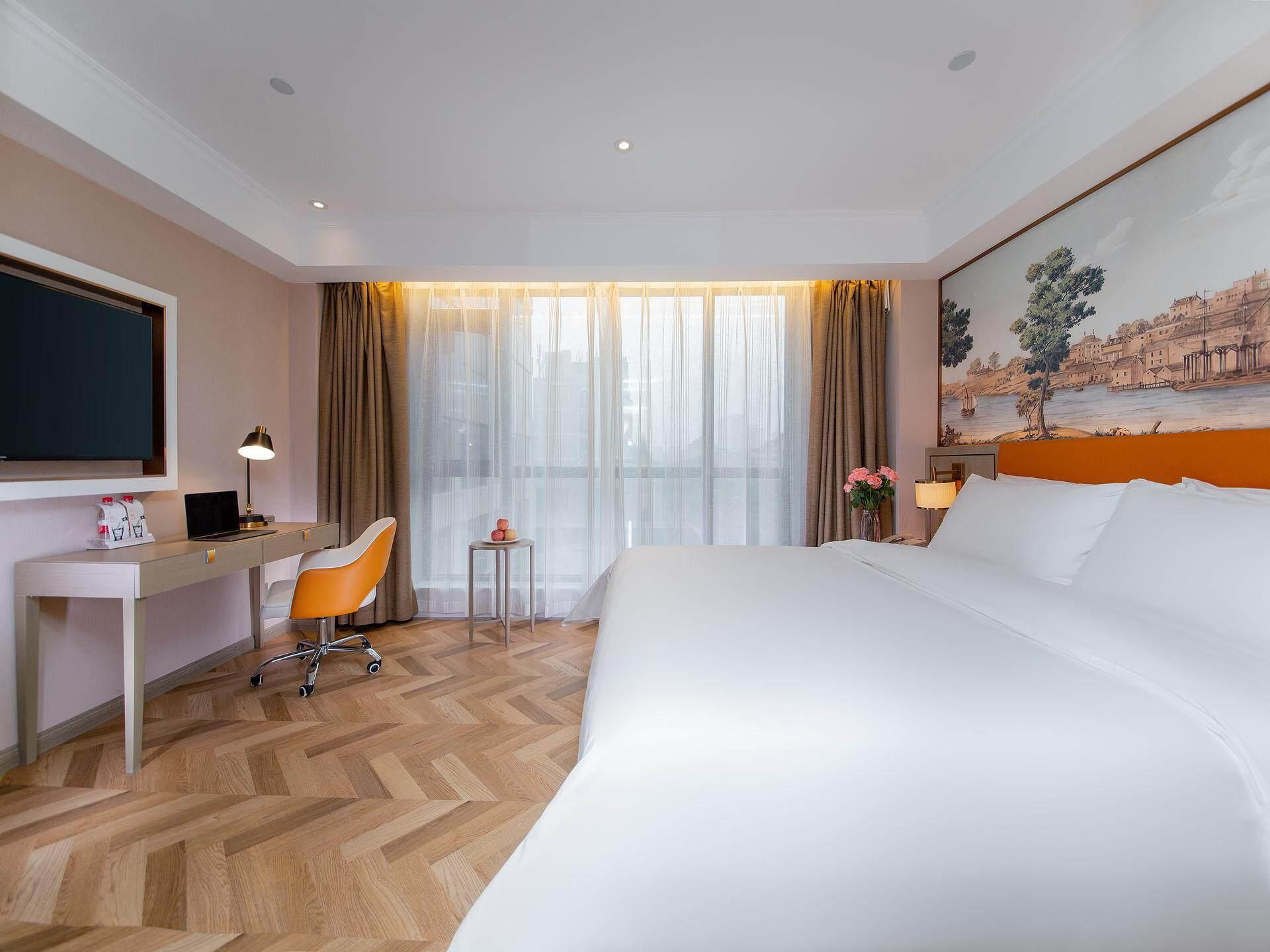 Vienna Hotel Jingzhou Development Zone Olympic Sports Center Deluxe Queen Room 2