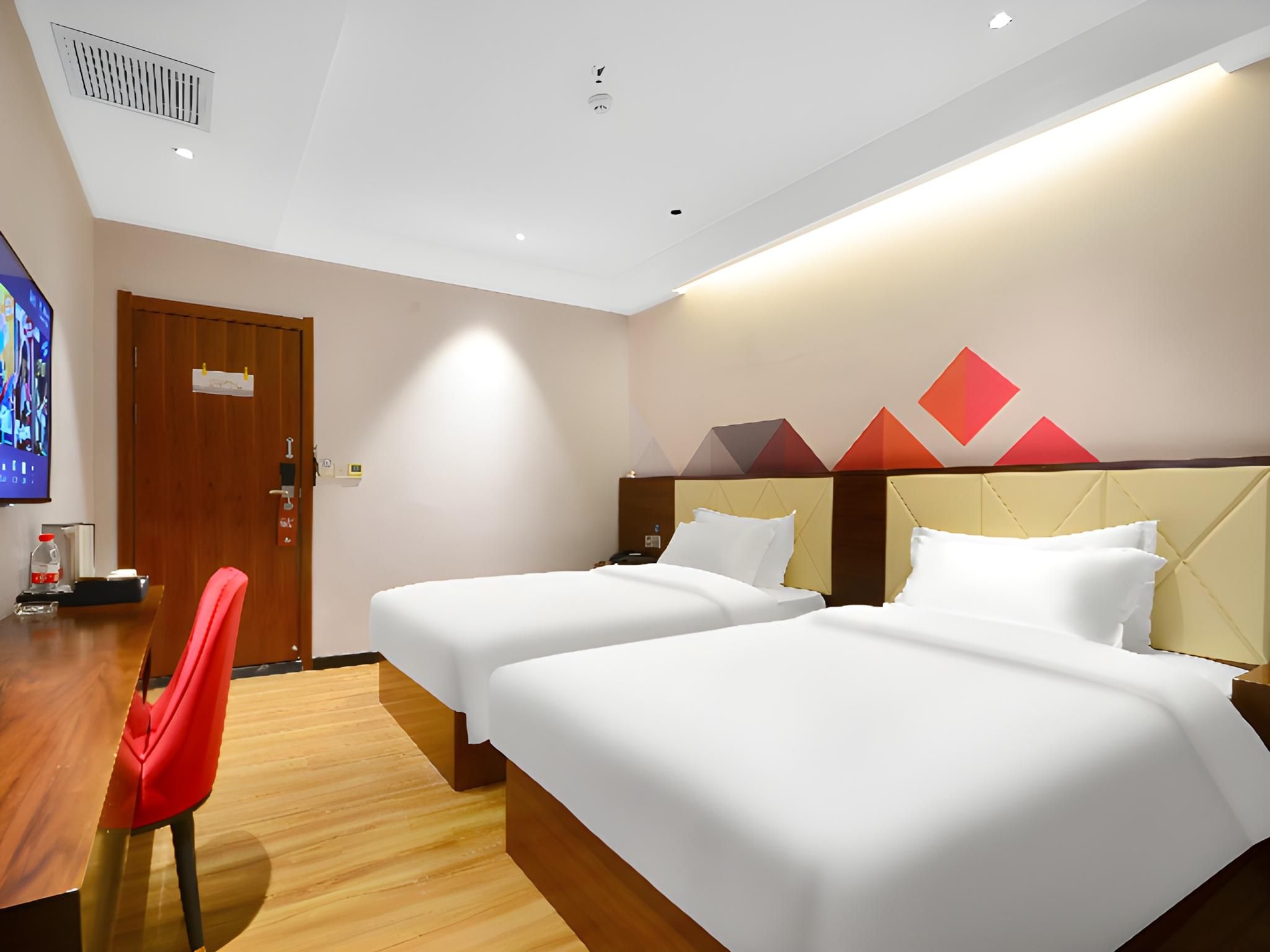 Borrman Hotel Jingzhou Ancient City East Gate Wanda Dossen - Standard Twin Room 3