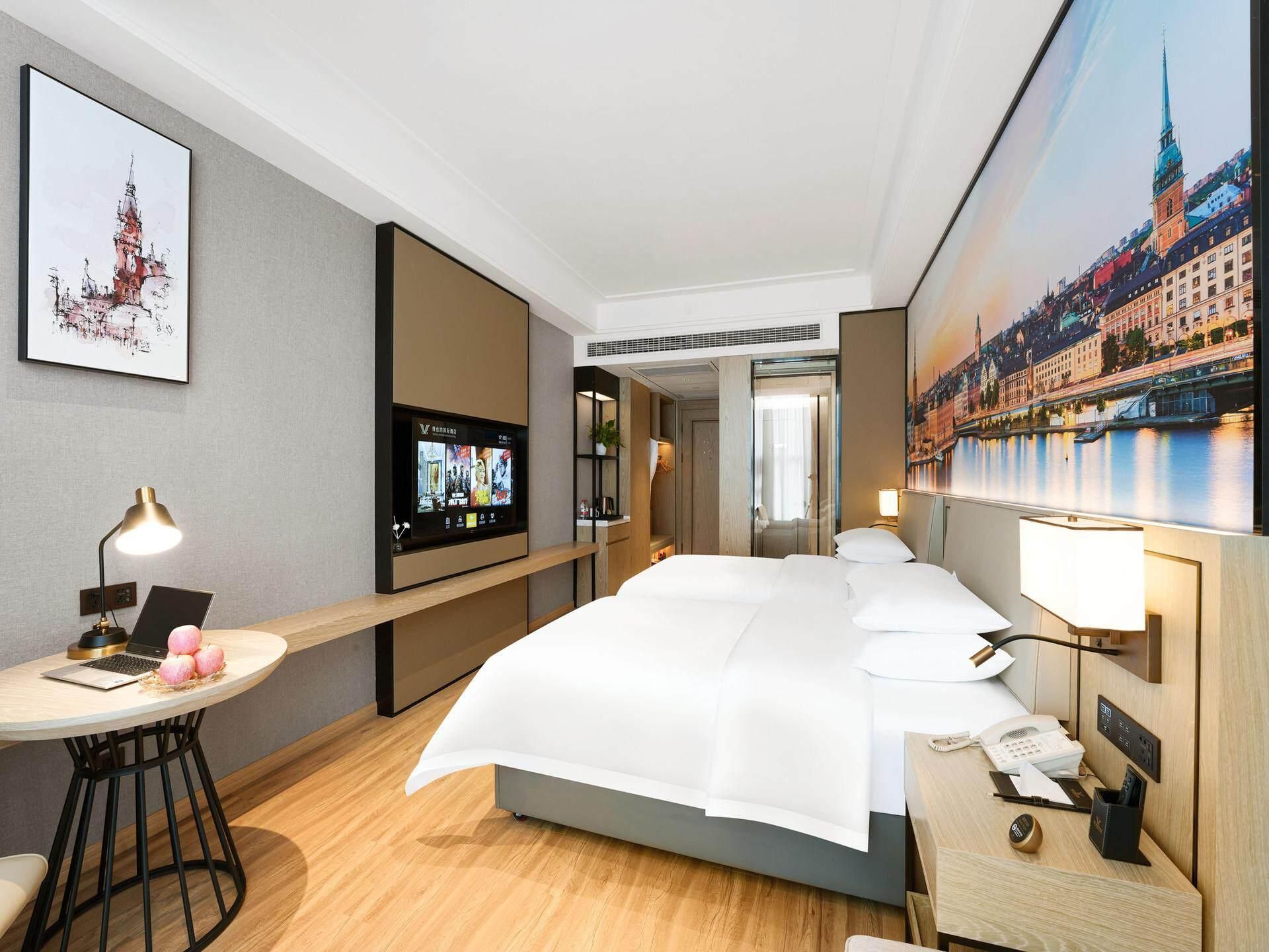 Vienna International Hotel Hubei Shiyan Zhushan Shangyong Tea City WH - Pure Twin Room