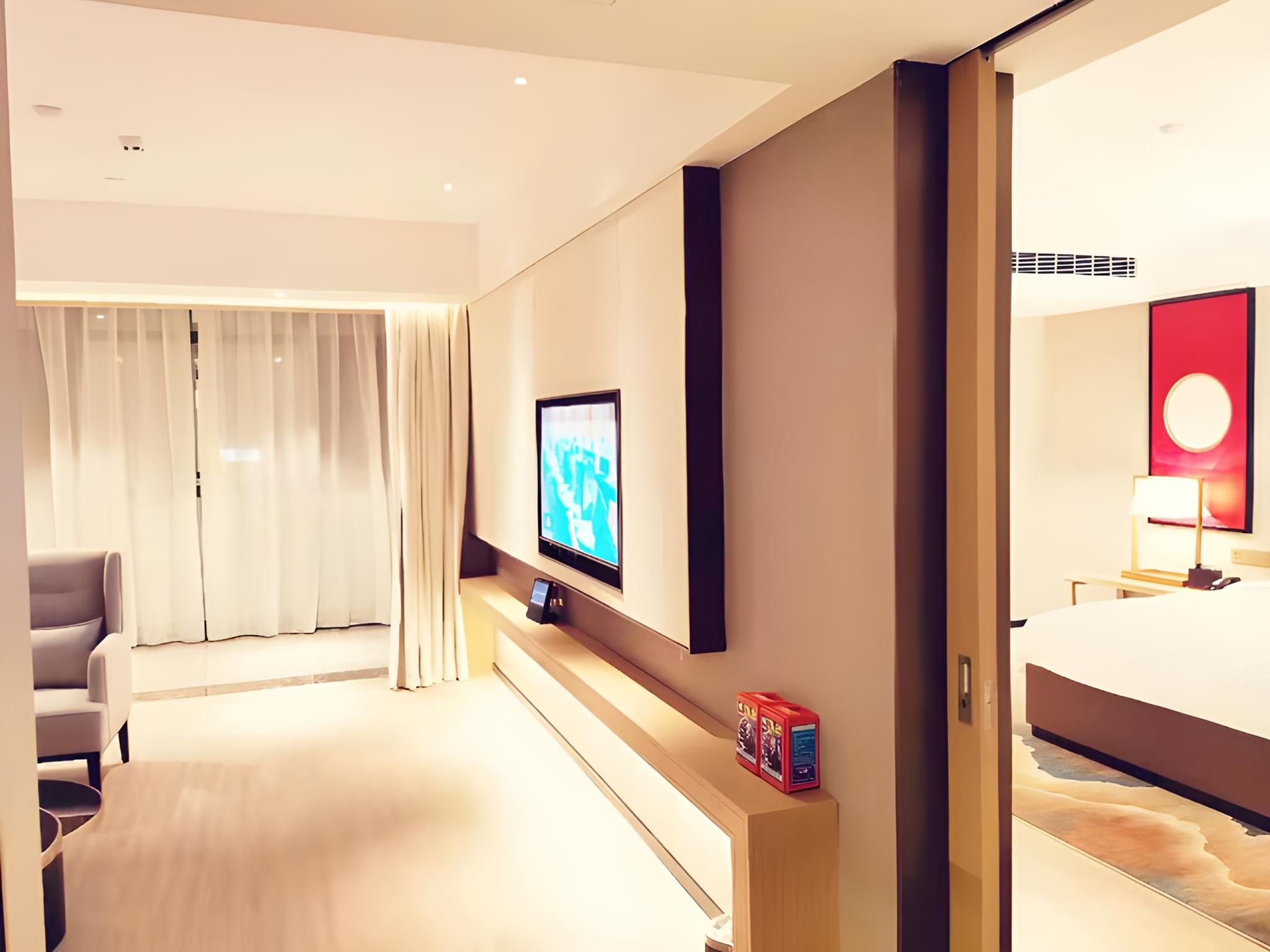 Echeng Hotel Shiyan Fangxian Xiguan Old Street Dossen - Executive Suite 3