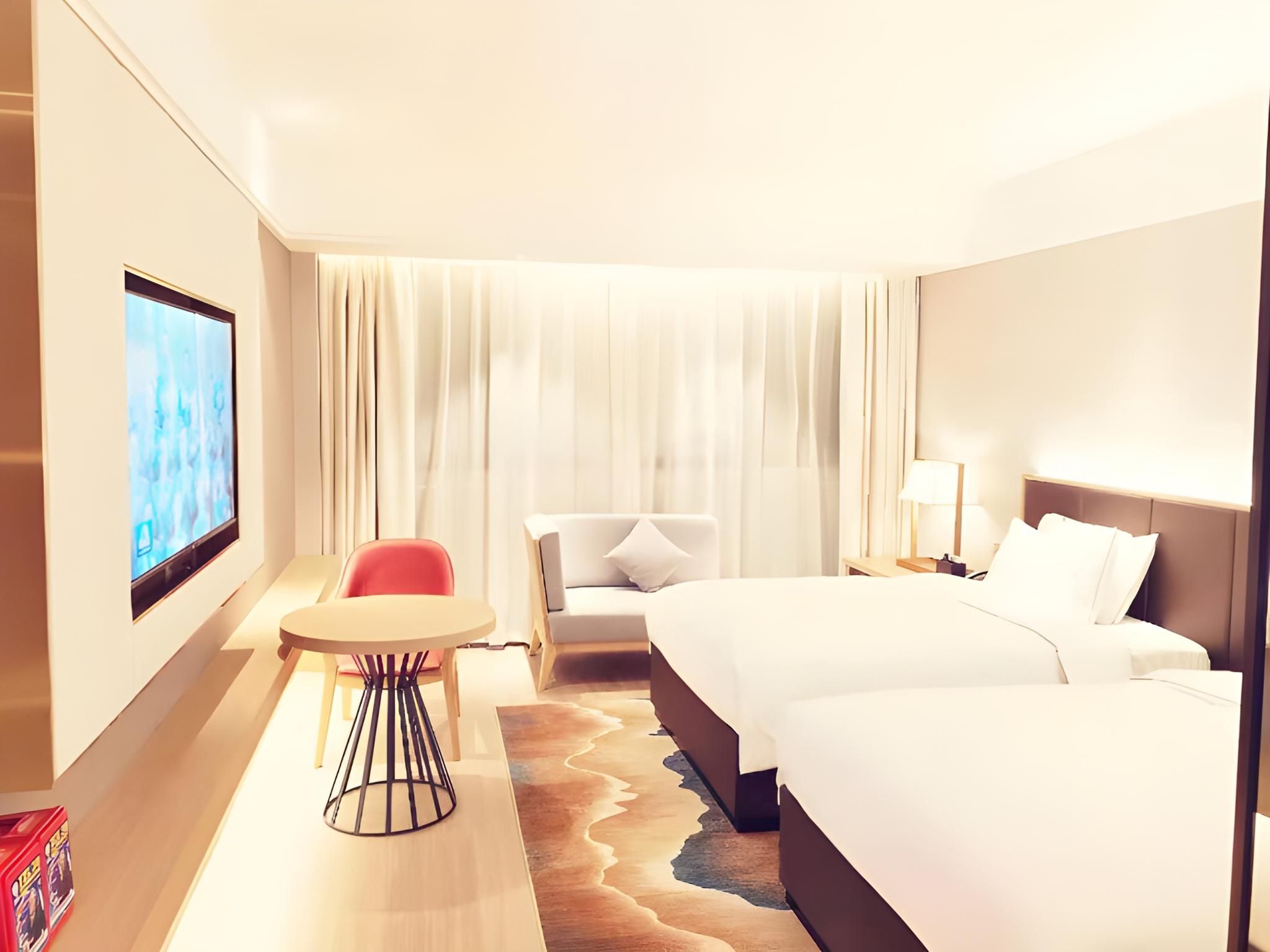 Echeng Hotel Shiyan Fangxian Xiguan Old Street Dossen - Zhineng Twin