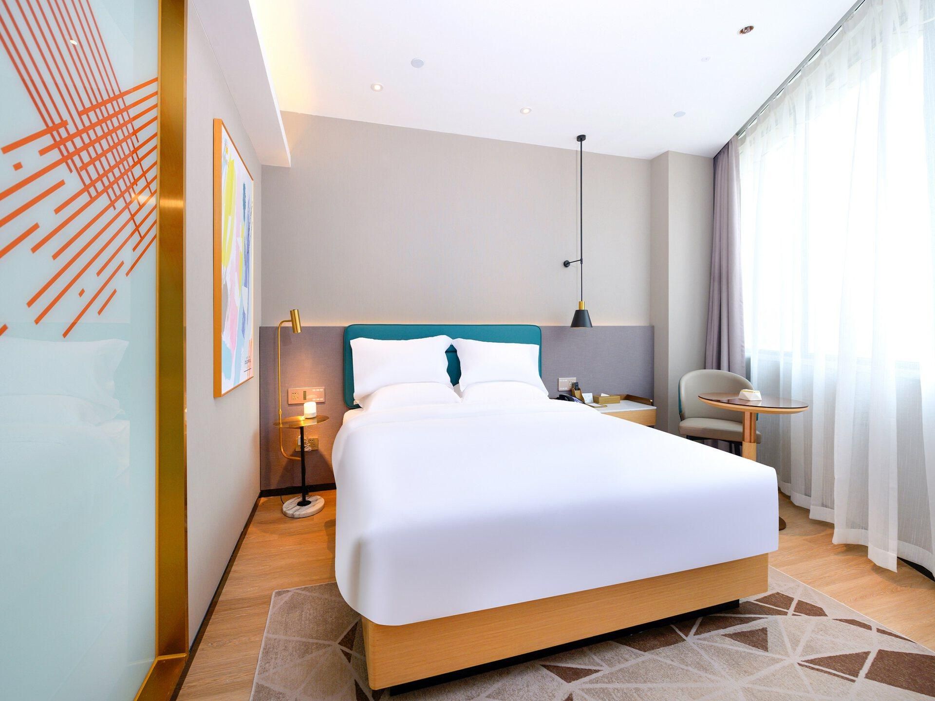 Cheerymay Hotel Shiyan High-speed Railway Station Wanda Plaza Preferred King Room