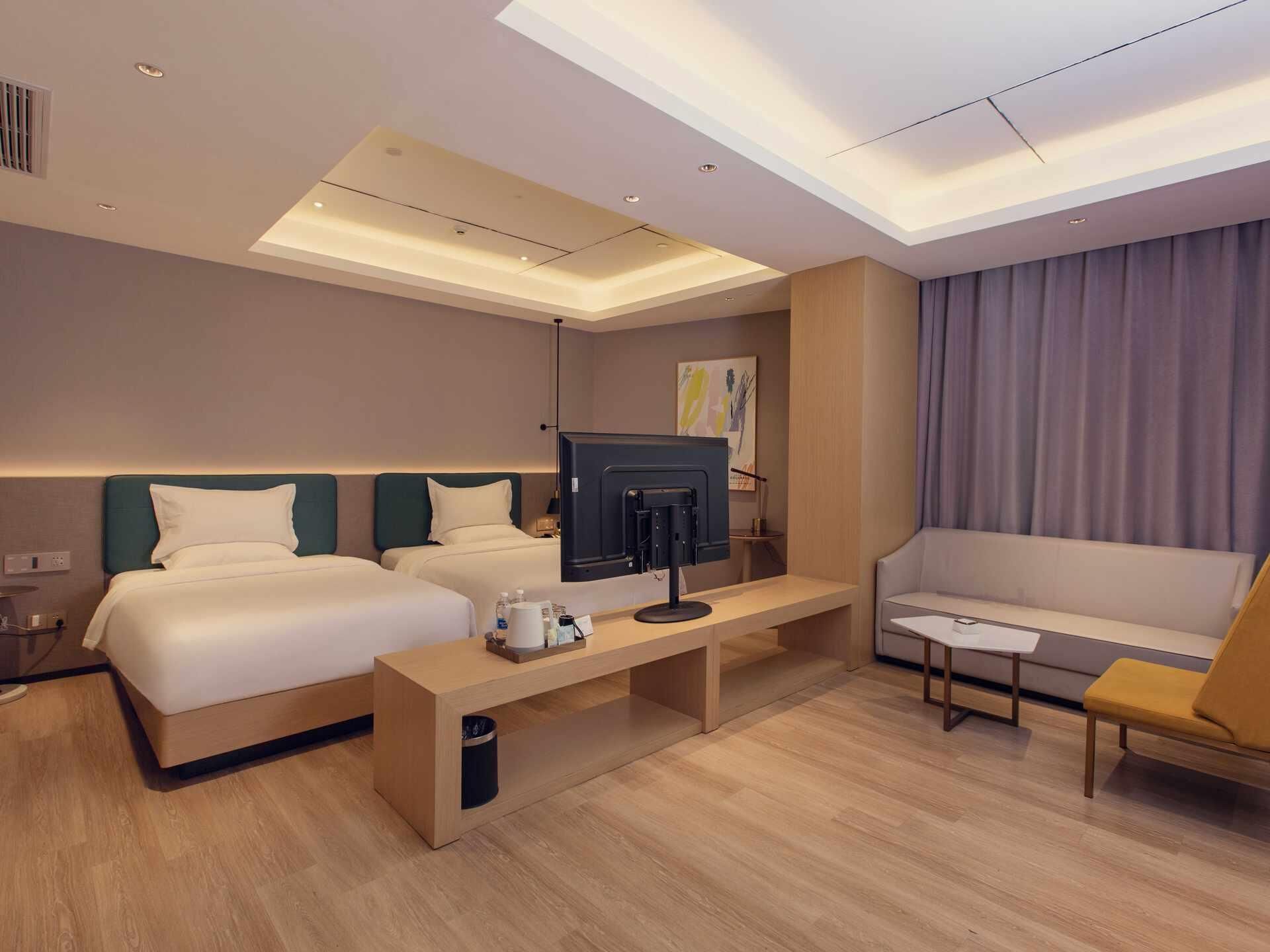 Cheerymay Hotel Shiyan High-speed Railway Station Wanda Plaza WH - Pinzhi Xinxuan Suite 3