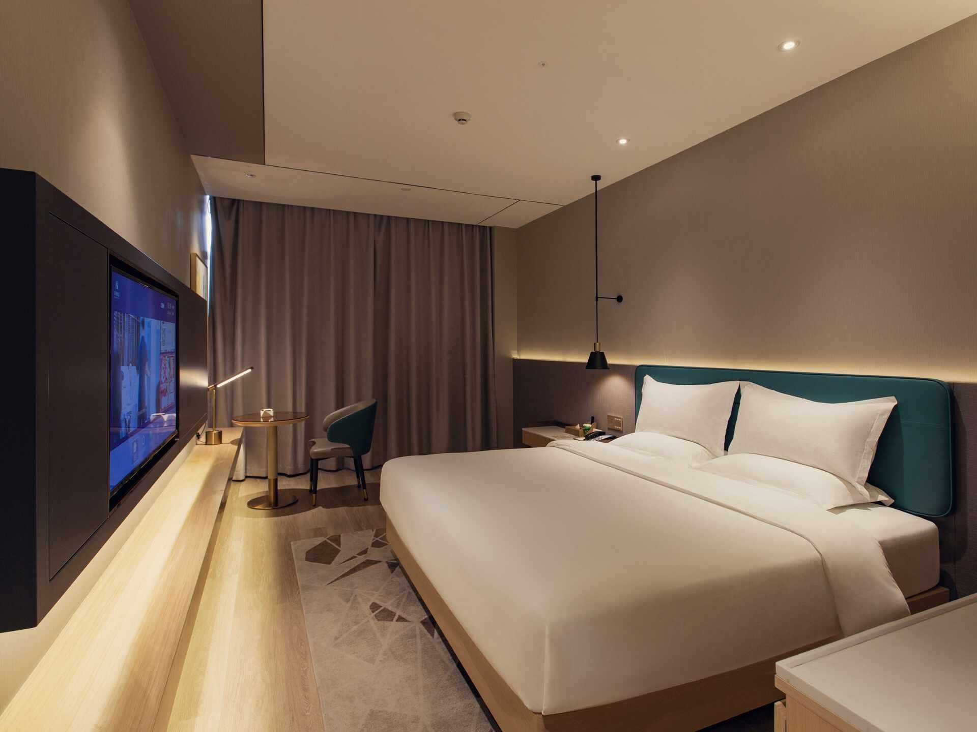 Cheerymay Hotel Shiyan High-speed Railway Station Wanda Plaza Business King Room 2