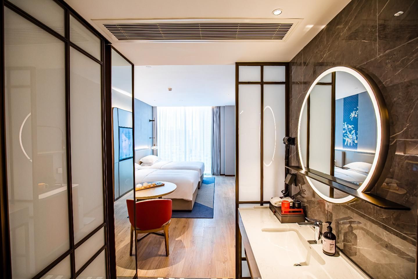 Echeng Hotel Tongcheng Passenger Station Dossen - Deluxe Twin Room 2