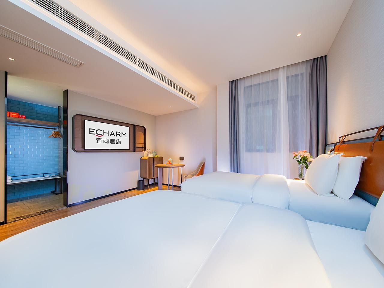 Echarm Hotel Xianning Hot Spring Center Huatan Dossen - Zero Pressure Twin 2