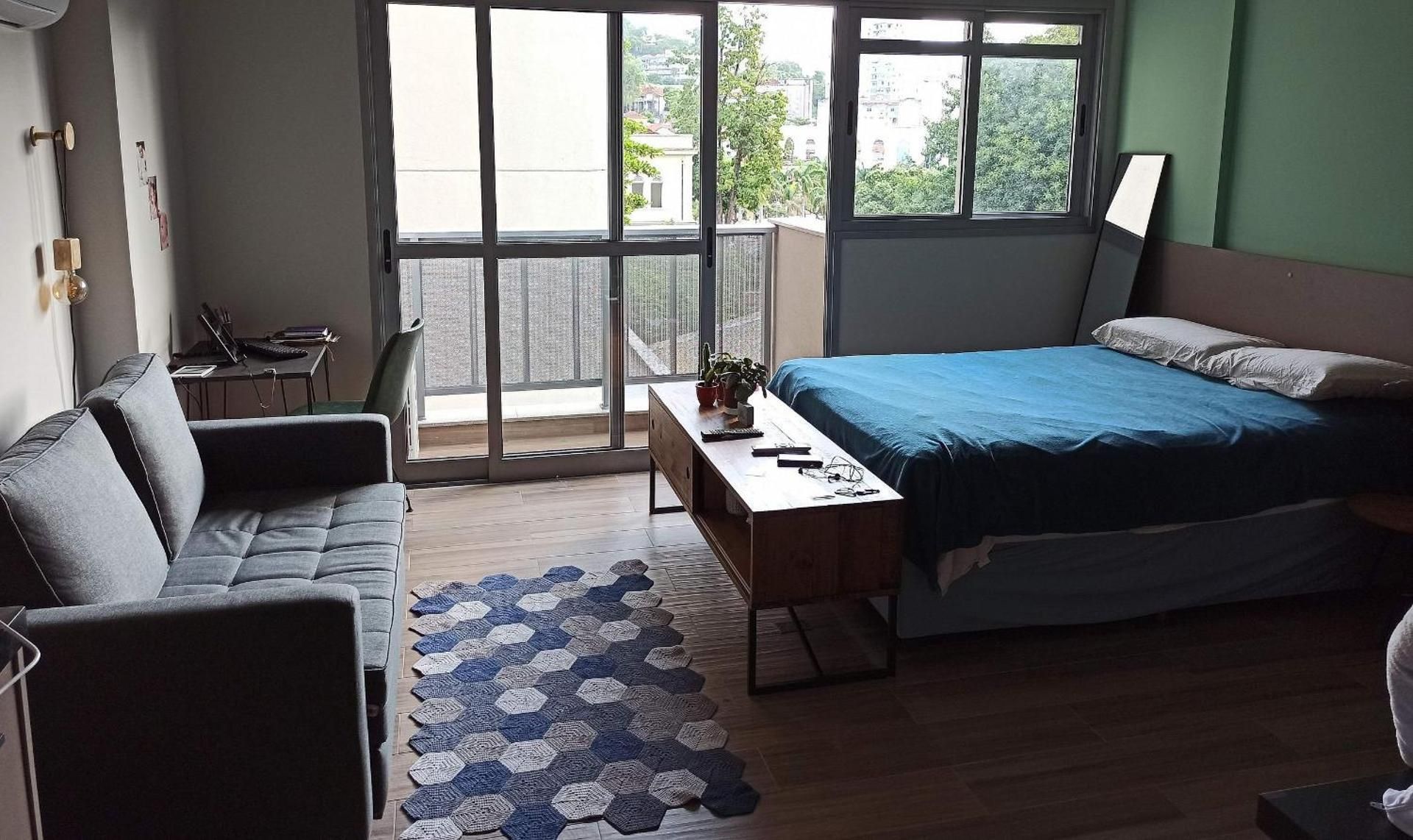 Studio with Pool View