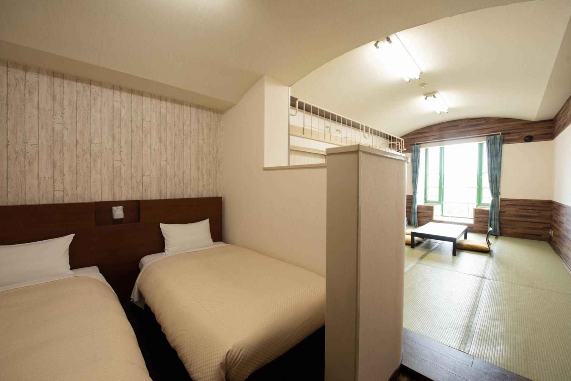 Twin Room with Tatami Area - Hotel Tokinosumika