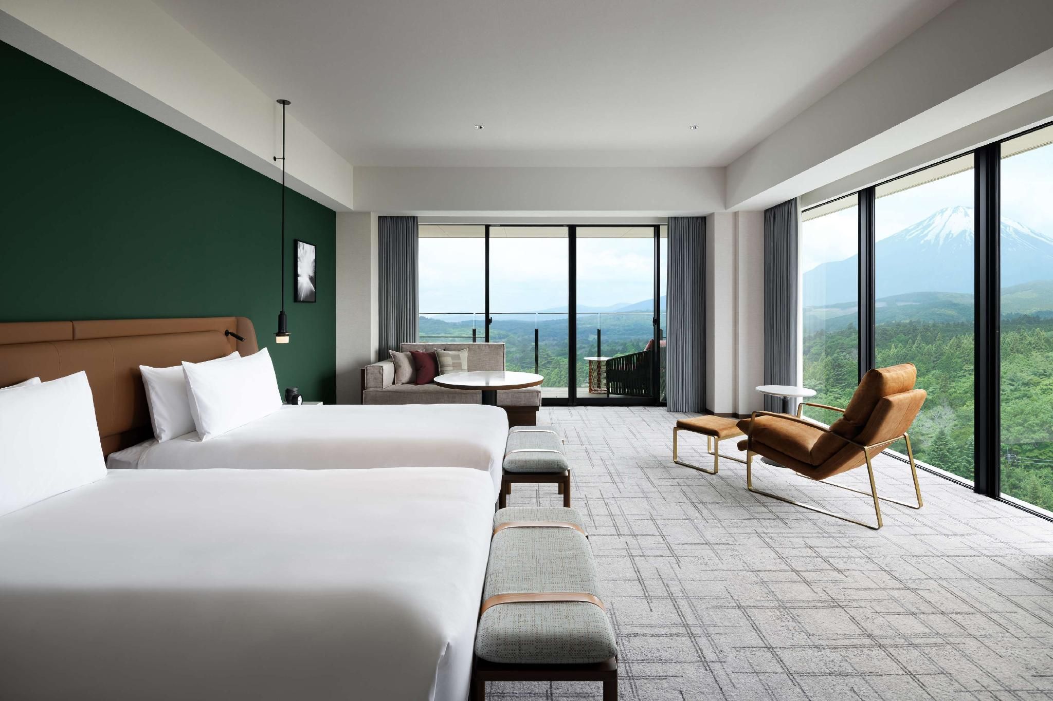 2 Twin Beds, Mount Fuji View, Corner Deluxe