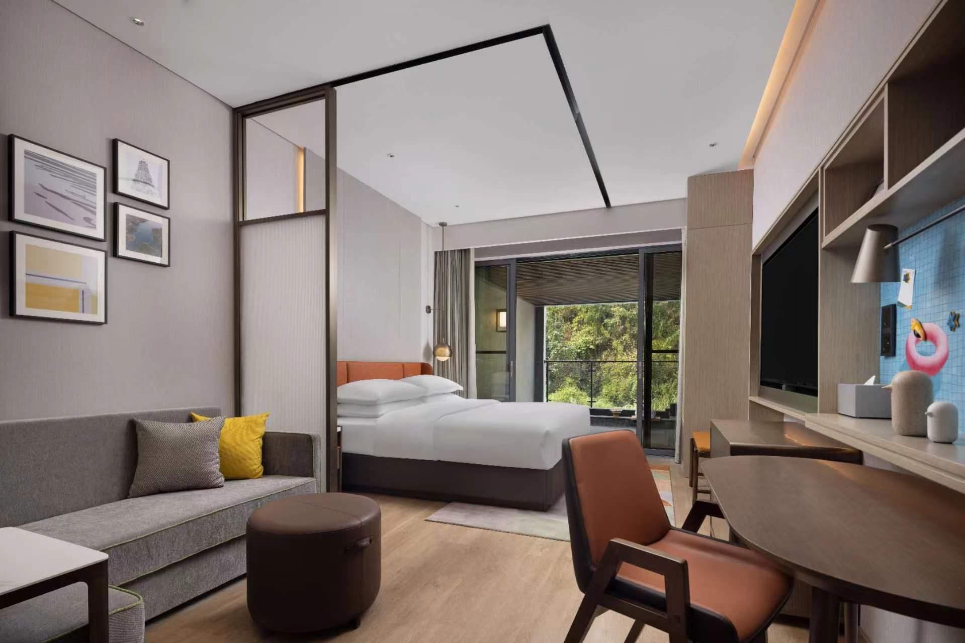 FY - Lingdong Twin Room with Garden View