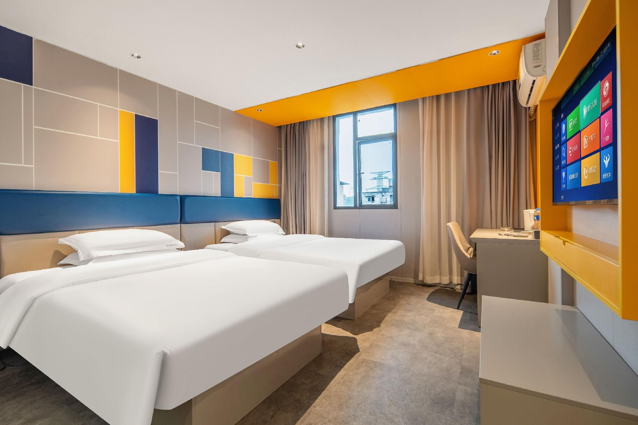 7 Days Inn Chenzhou West High-Speed Railway Station Zero Pressure Twin Room