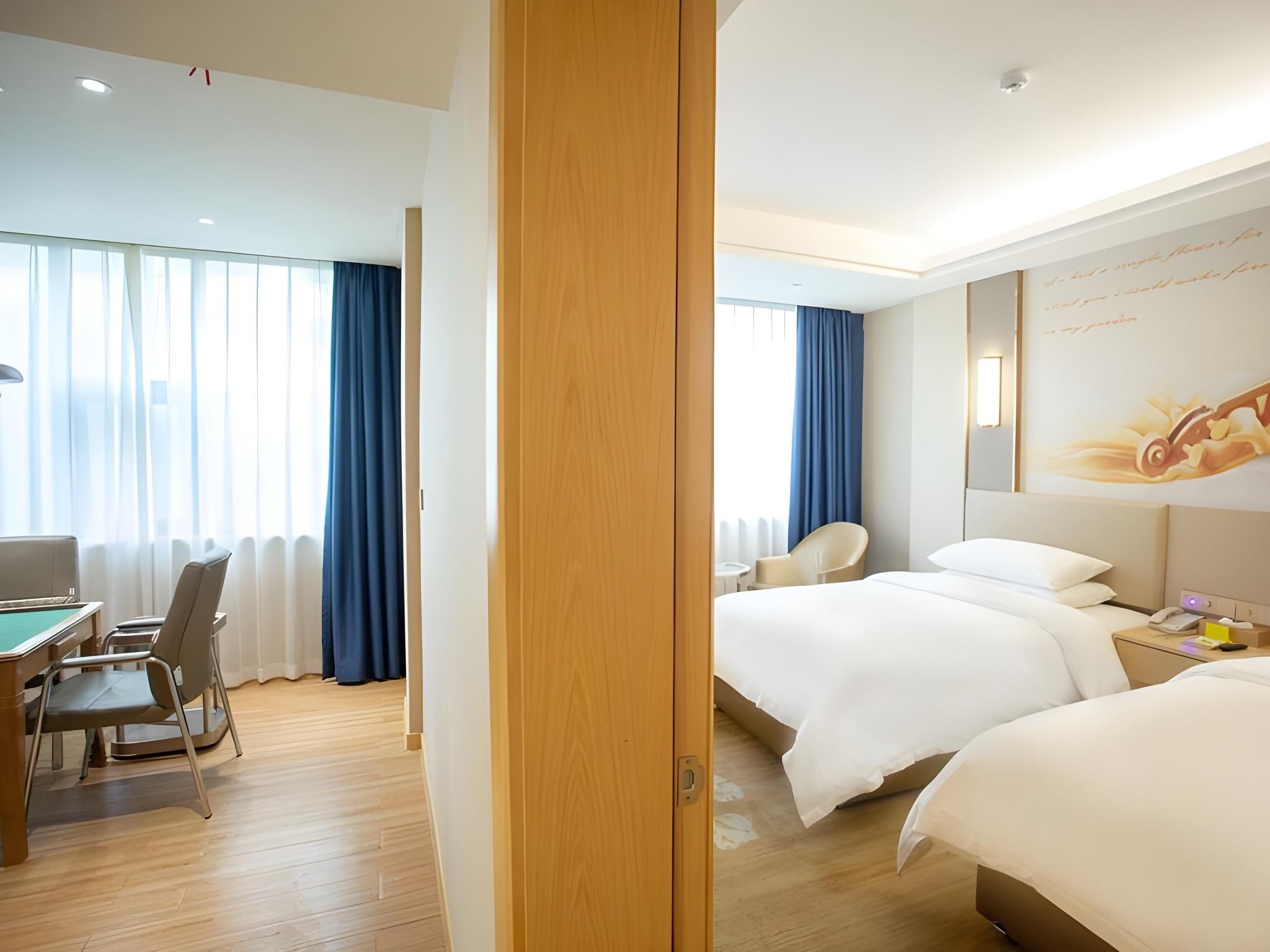 Vienna Hotel Hunan Hengyang Hengdong Vienna - Functional Chess Room With Twin Bed