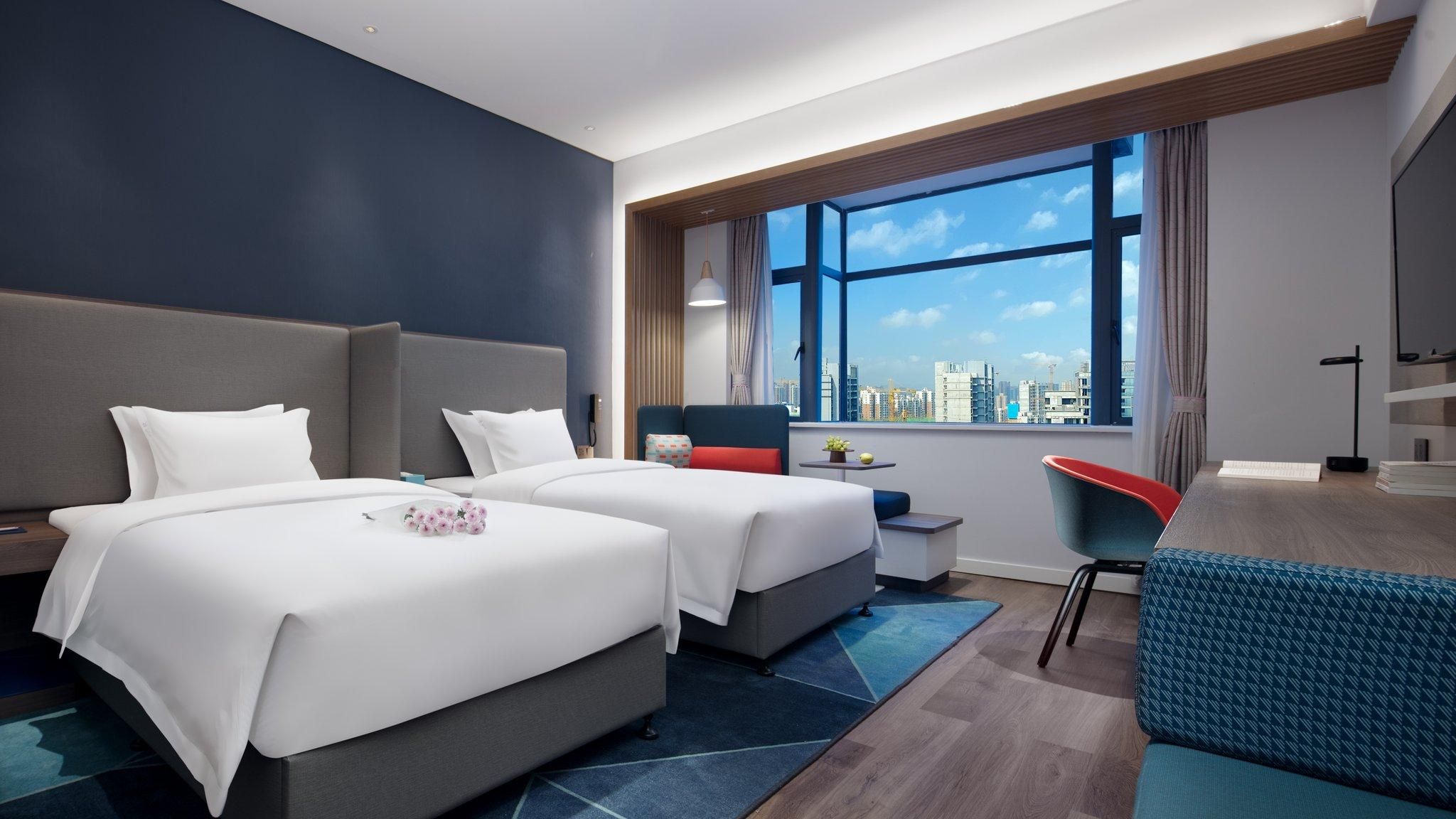 2 Twin Beds Mountain View Non-Smoking