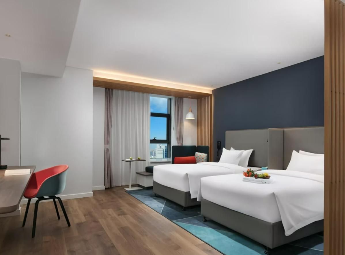 2 Twin Beds Mountain View Non-Smoking