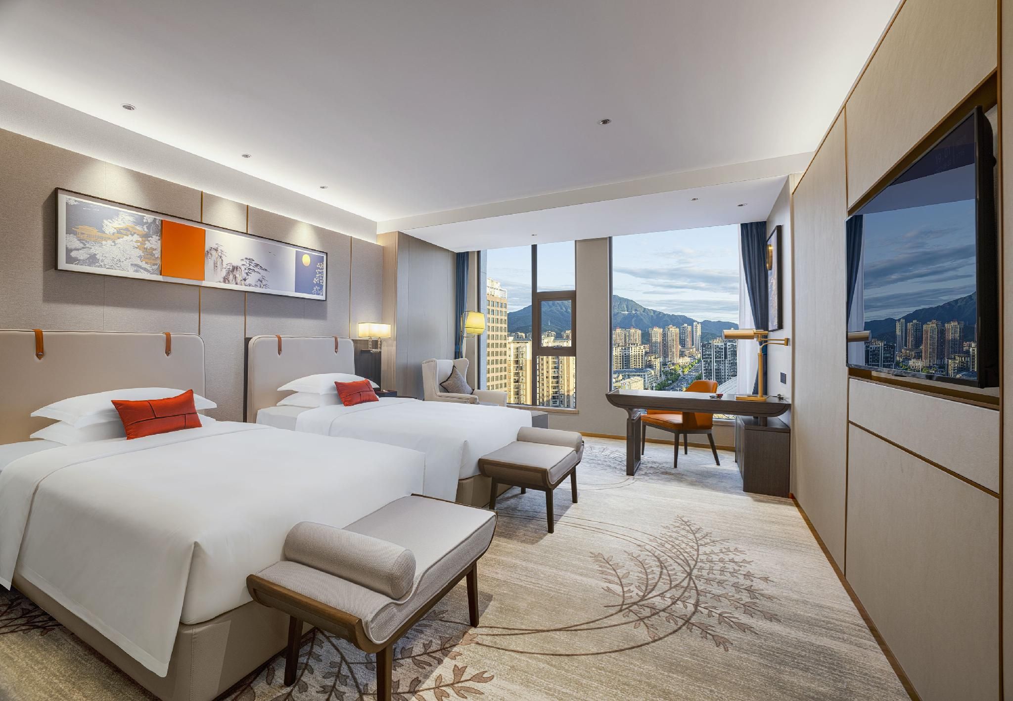 Deluxe Twin, City View