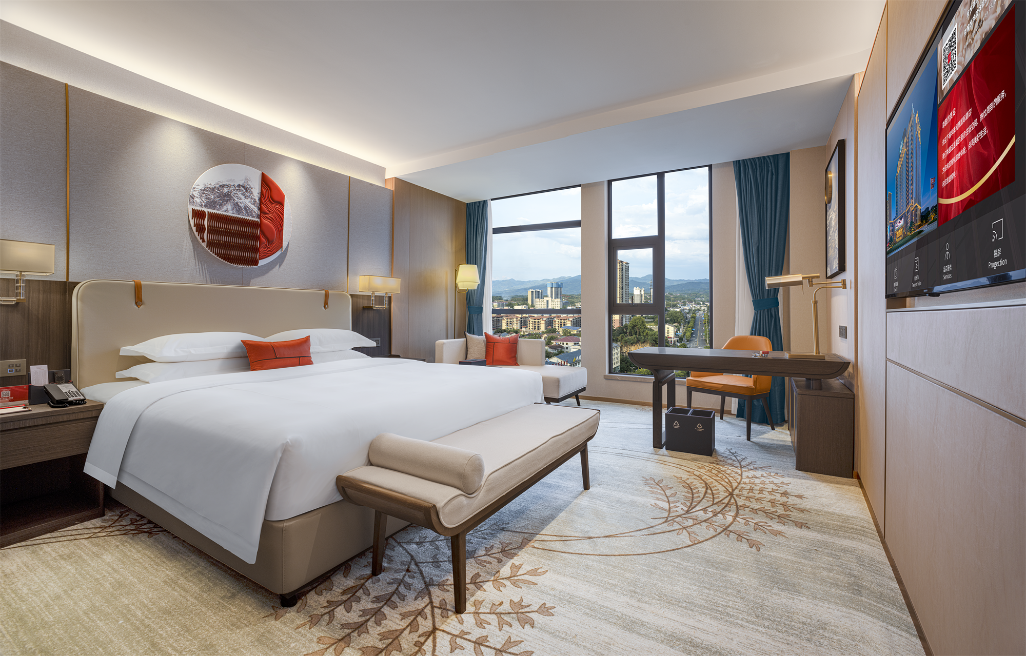 Deluxe King Room, City View