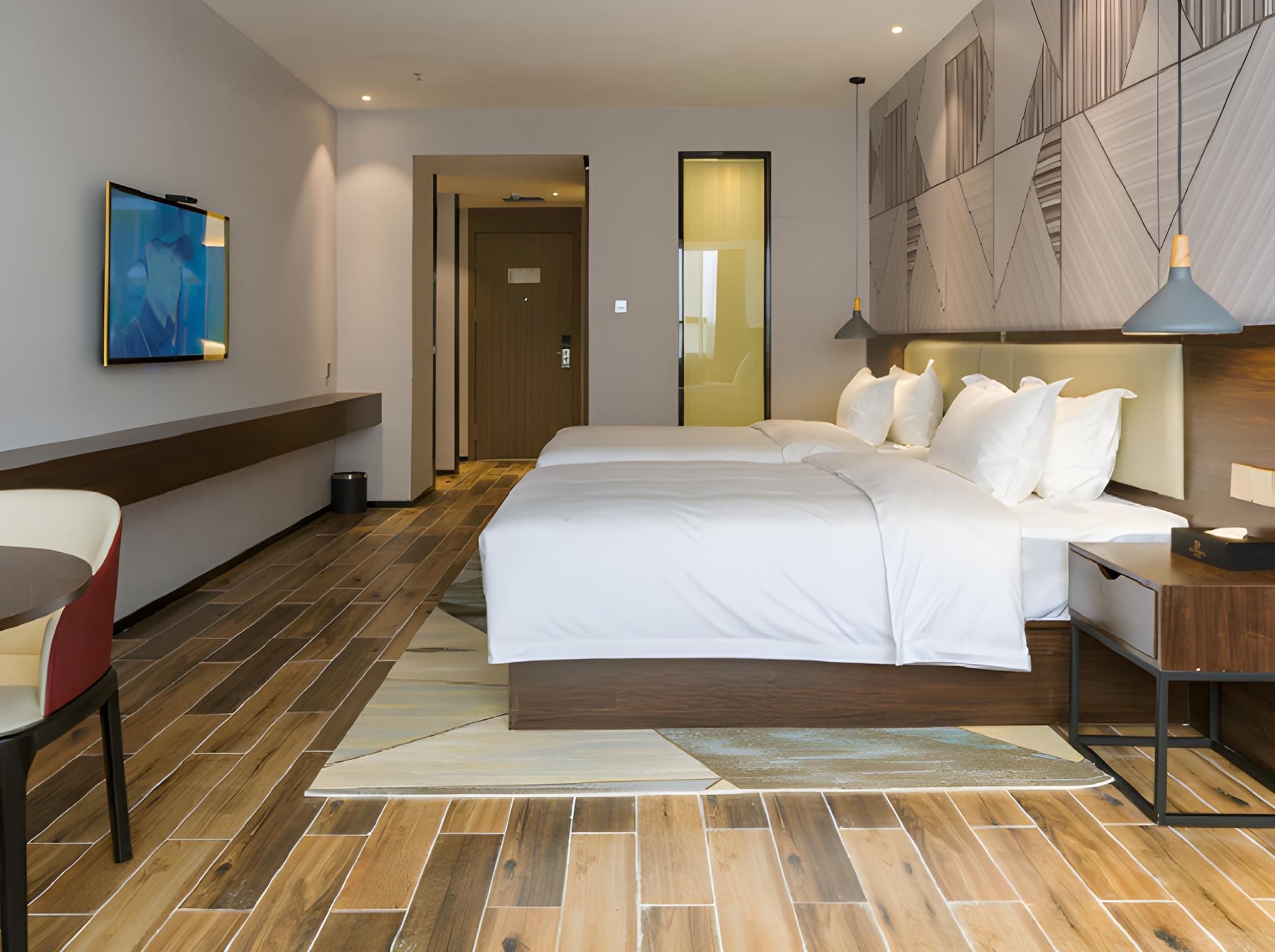 Borrman Hotel Shaodong High-speed Railway Station International Trade City Dossen - Superior Twin Room