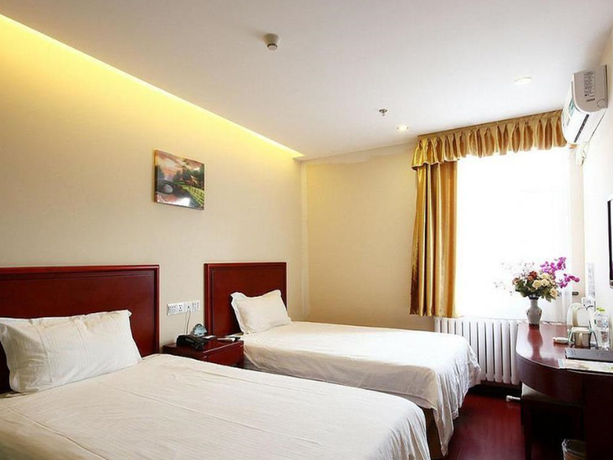 GreenTree Inn Chifeng Linxi Ronglin Homeland Express Hotel Twin Bussiness Room 2