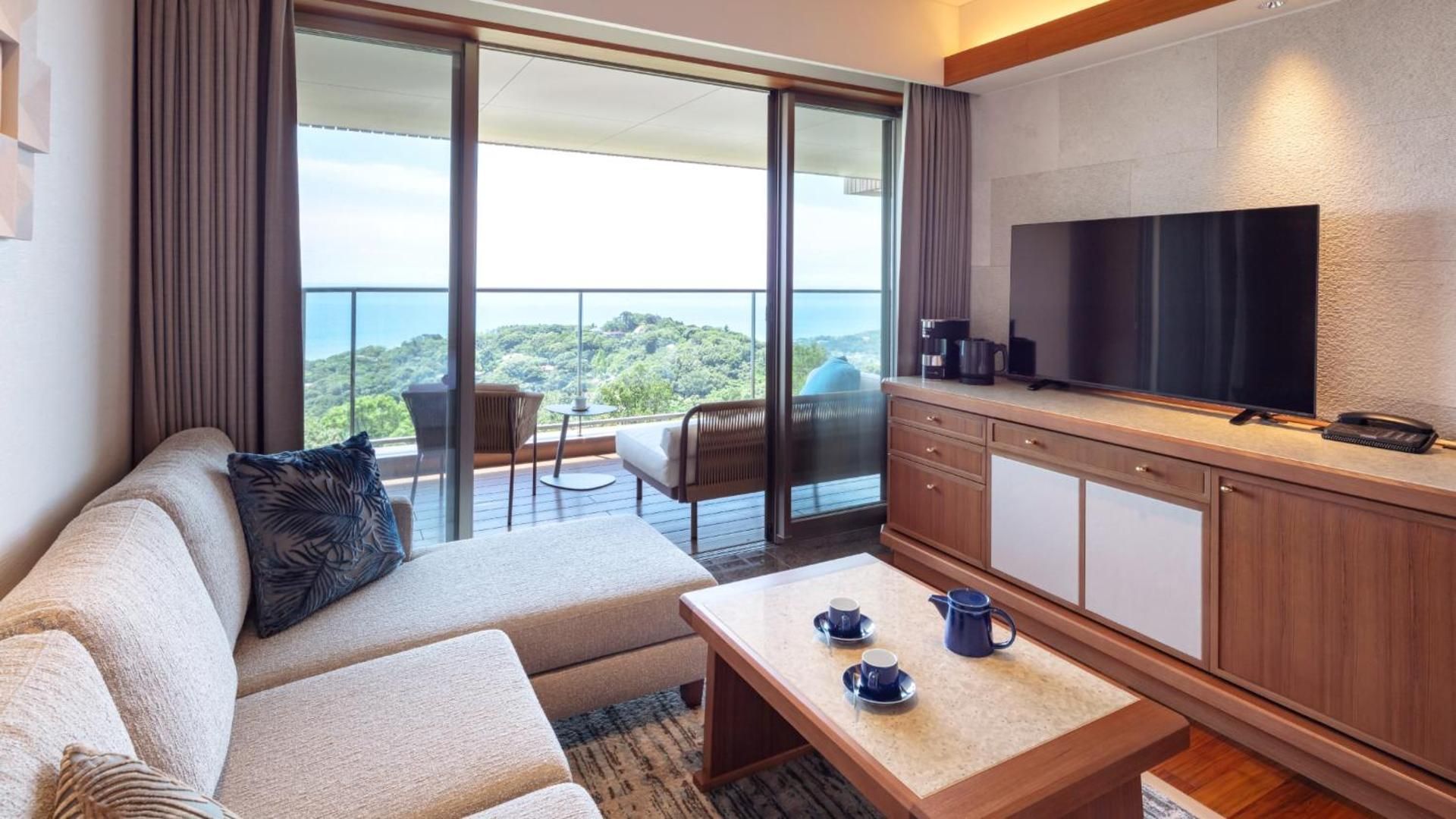 Deluxe Terrace Twin Room B with Open-Air Hot Spring - 3rd Floor (East Building)