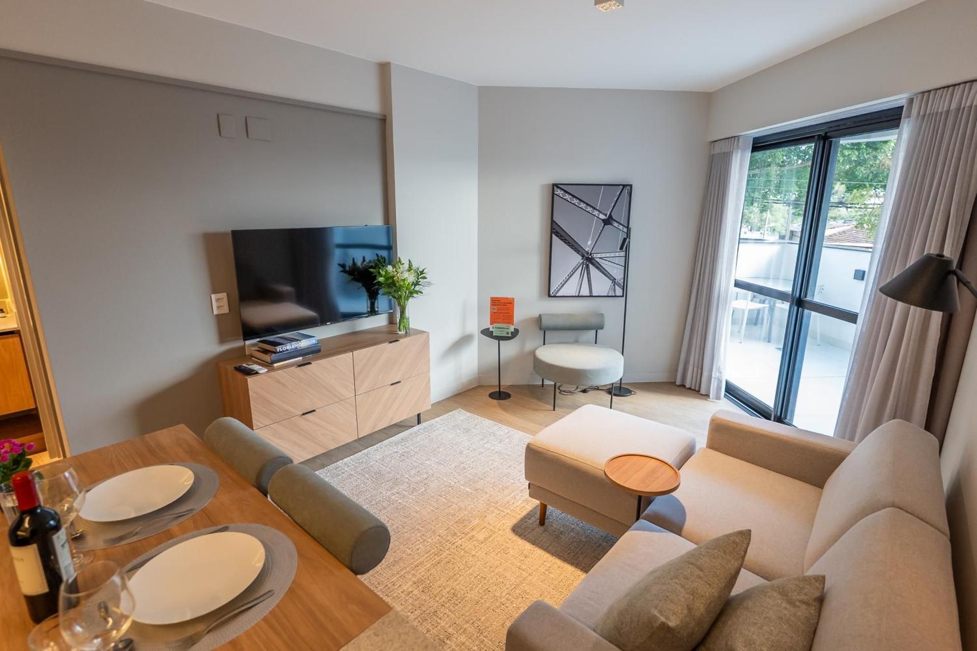 One-Bedroom Apartment with Garden