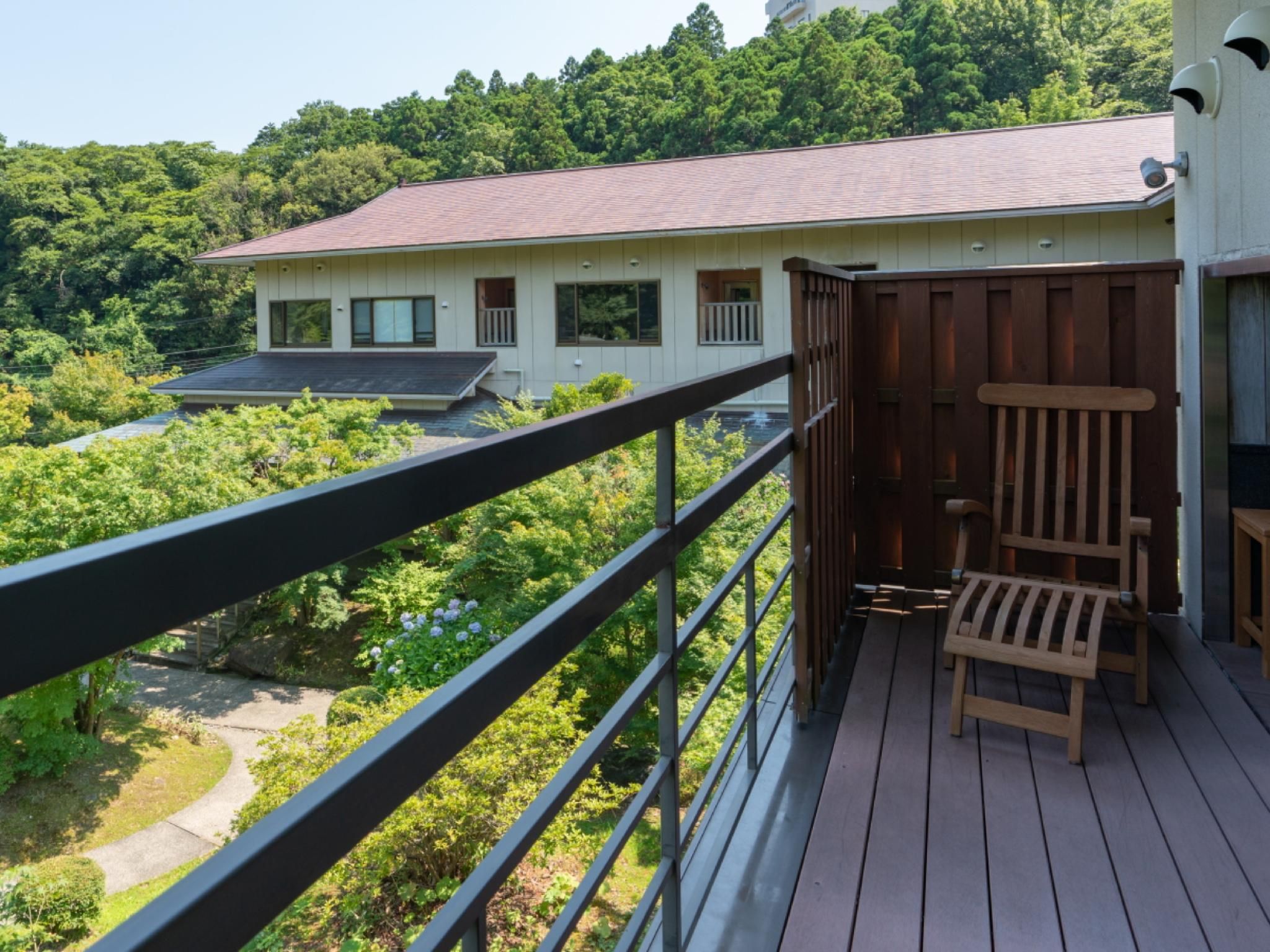 2nd Floor Garden View Japanese-Western Style with Semi Open-Air Bath and Terrace