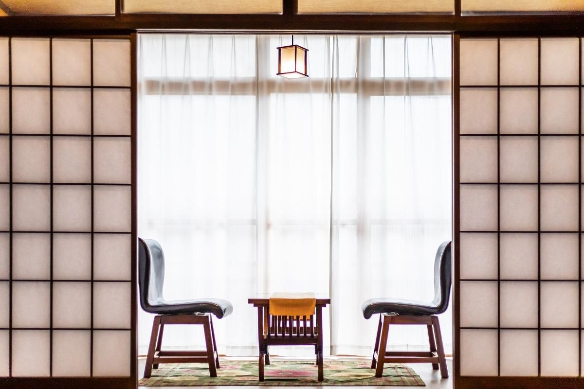 Japanese Style Room with 10 Tatami and Open-Air Bath - Meal Served In Private Dining Area