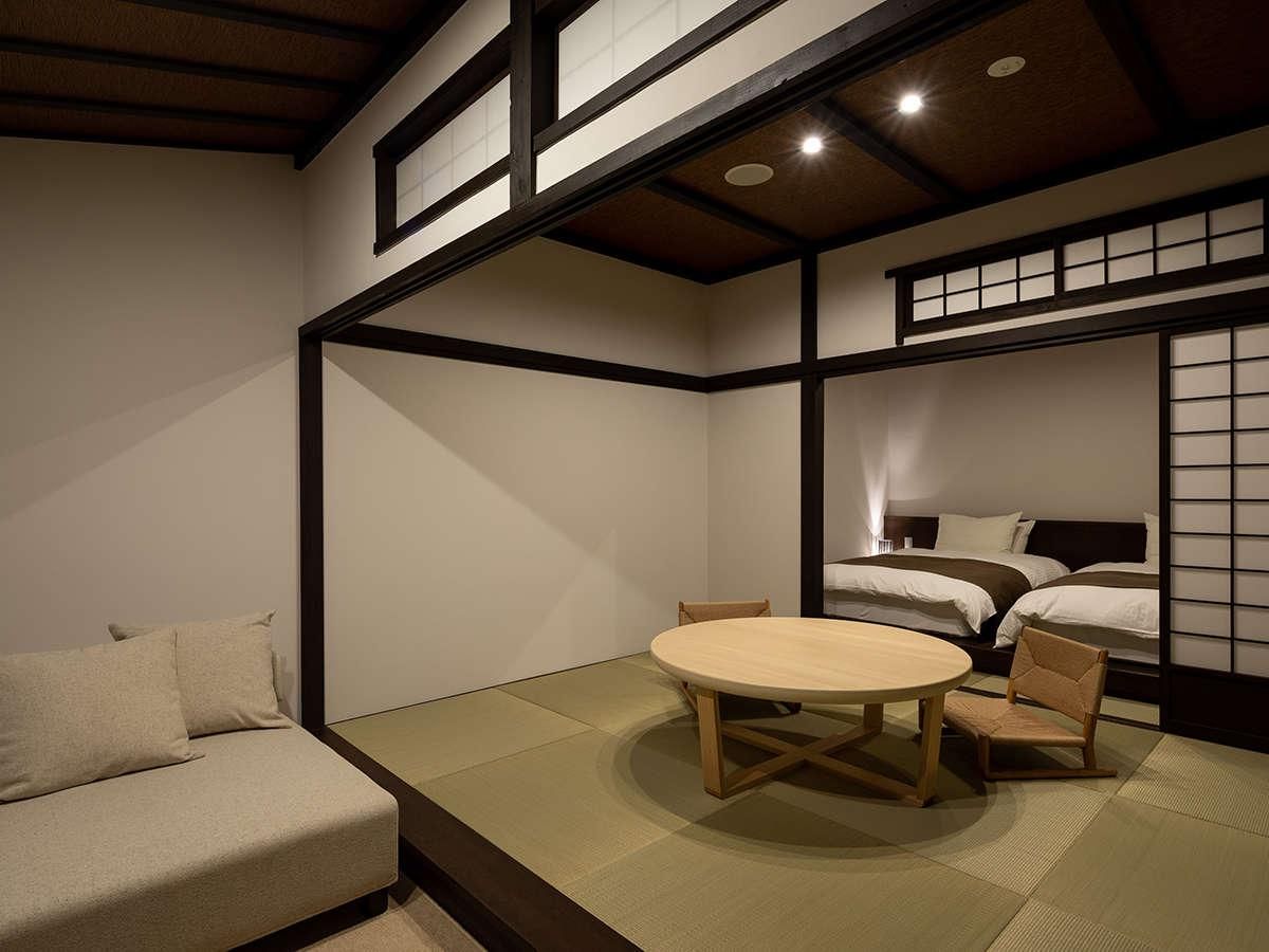 Club Floor Japanese Western Style Room with Private Outdoor Onsen B