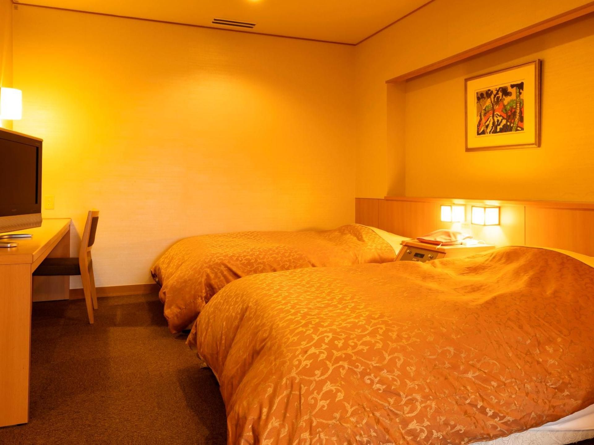 Twin Room with Tatami Area - Non-Smoking
