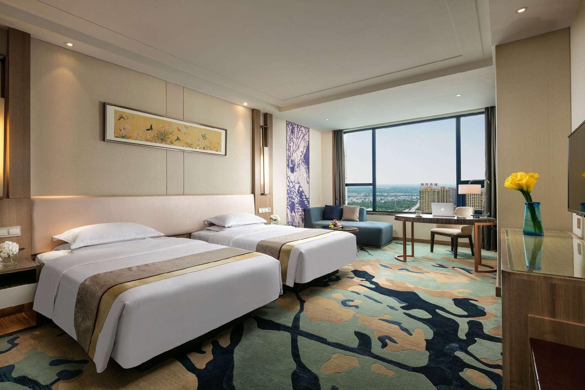 Ramada by Wyndham Heze Business 2 Double Bed Non-Smoking Room