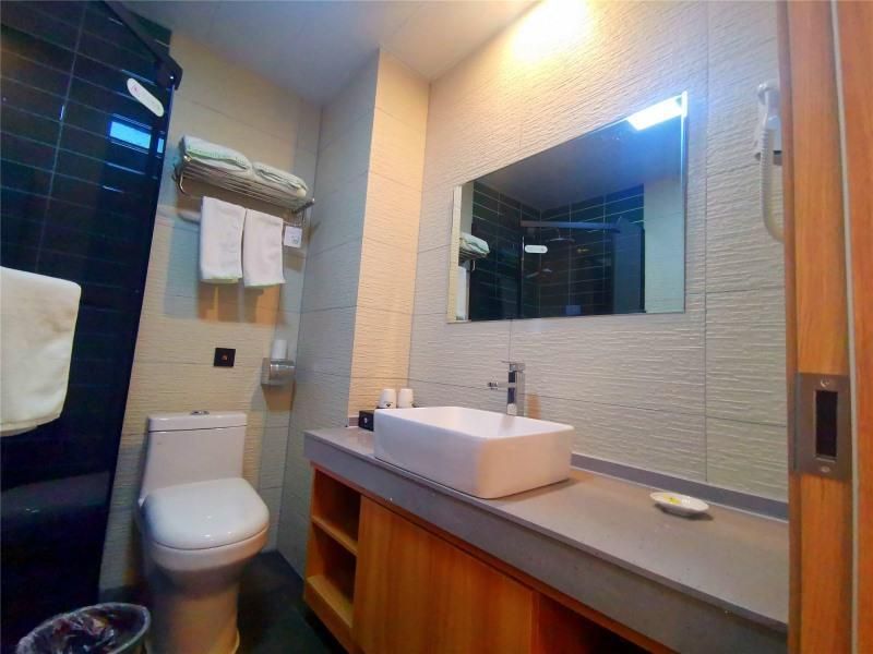 Green Tree Inn Heze Dingtao District Car Town Guest Twin Room 3