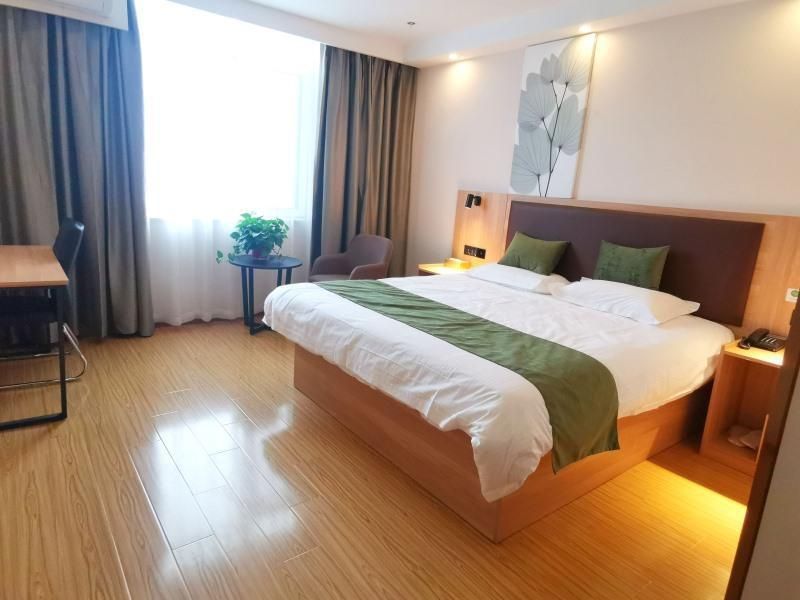 Green Tree Inn Heze Dingtao District Car Town Standard Double Room