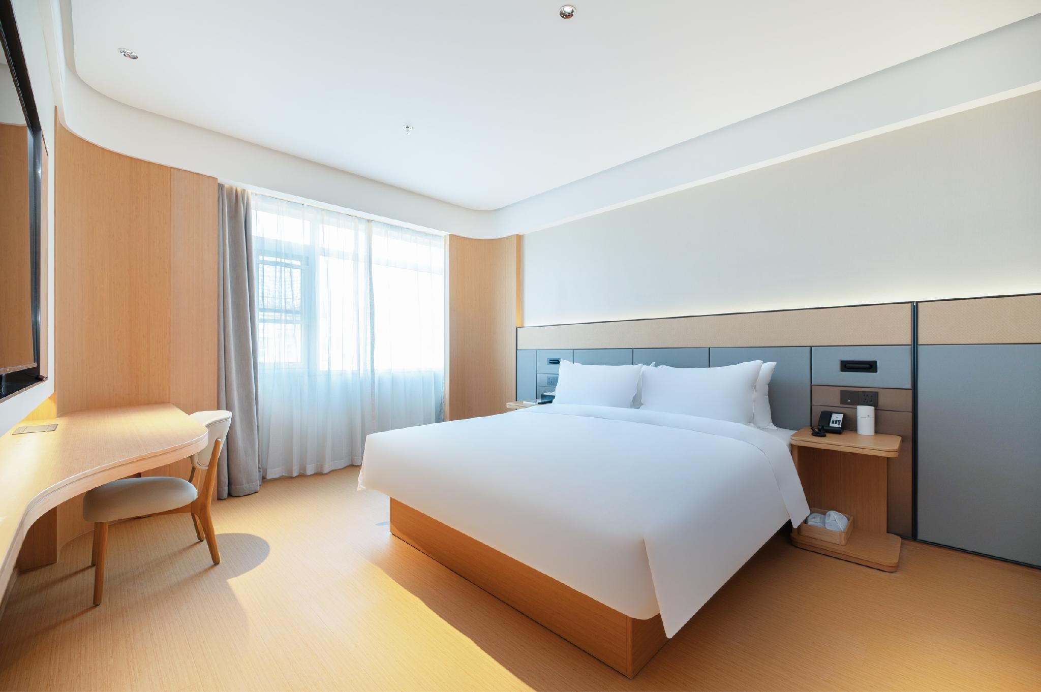Ji Hotel Heze Cao County Qinghe Road Huazhu - Business Bed Room