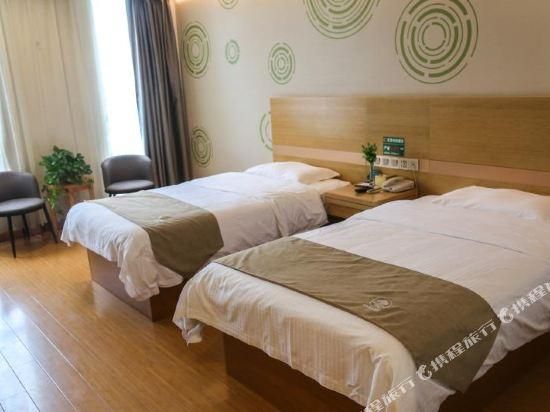 GreenTree Inn Shandong Heze Caoxian Zhuangzhai Town Oriental Times City Business Hotel Guest Twin Room