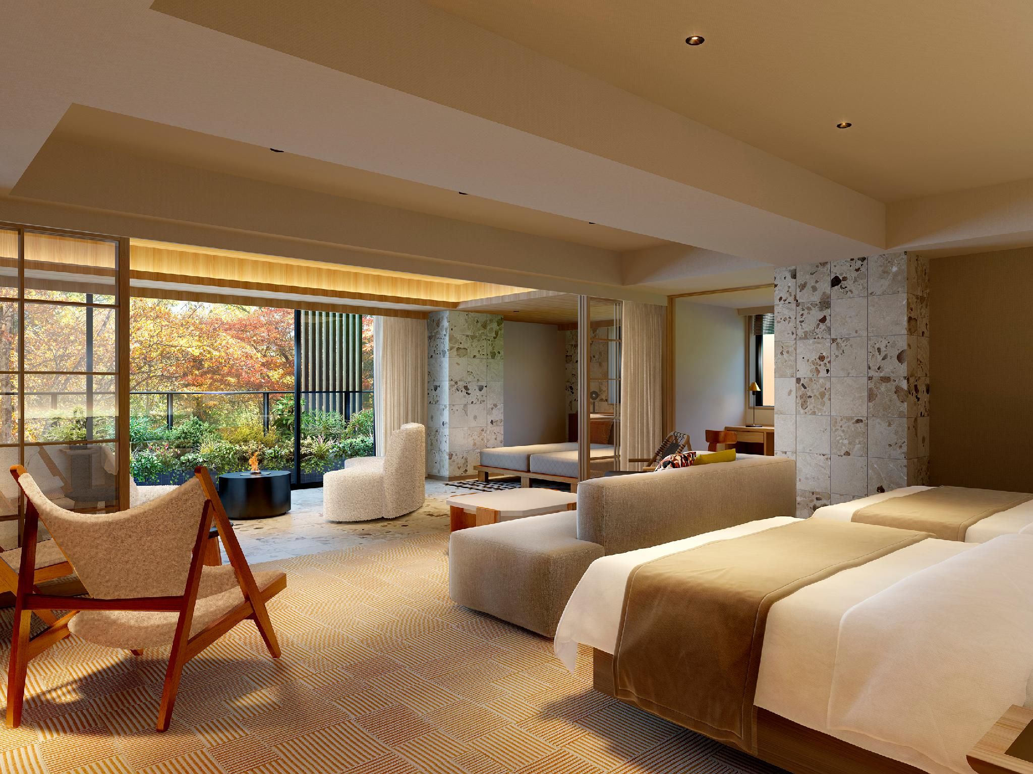 2 Double Suite Premium Room Non-Smoking