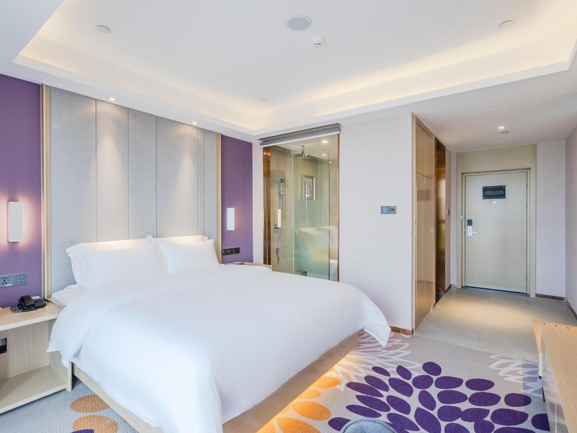 Lavande Hotel Luzhou High-Speed Railway Station Southwest Trading Market Deluxe King 2