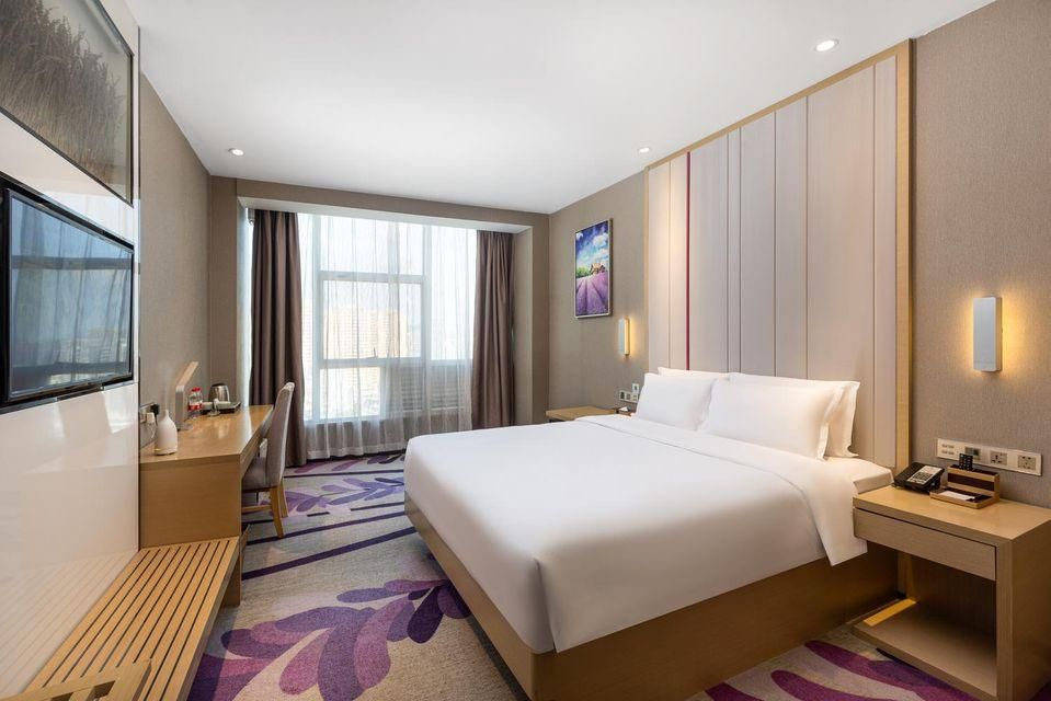 Lavande Hotel Langzhong High-Speed Railway Station International Trade Market Deluxe Queen Combo 3
