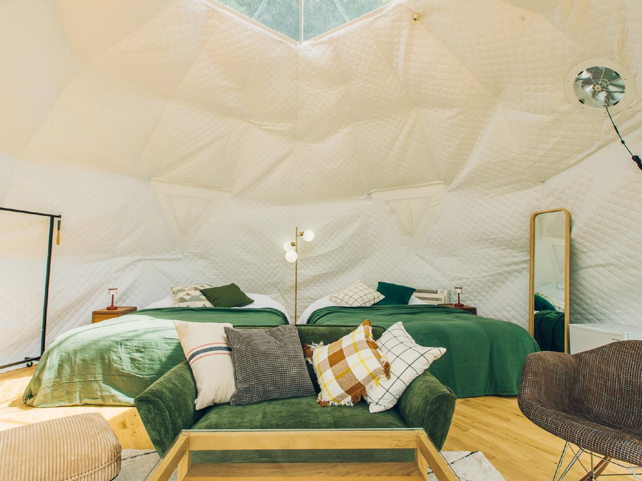 Green Dome Tent