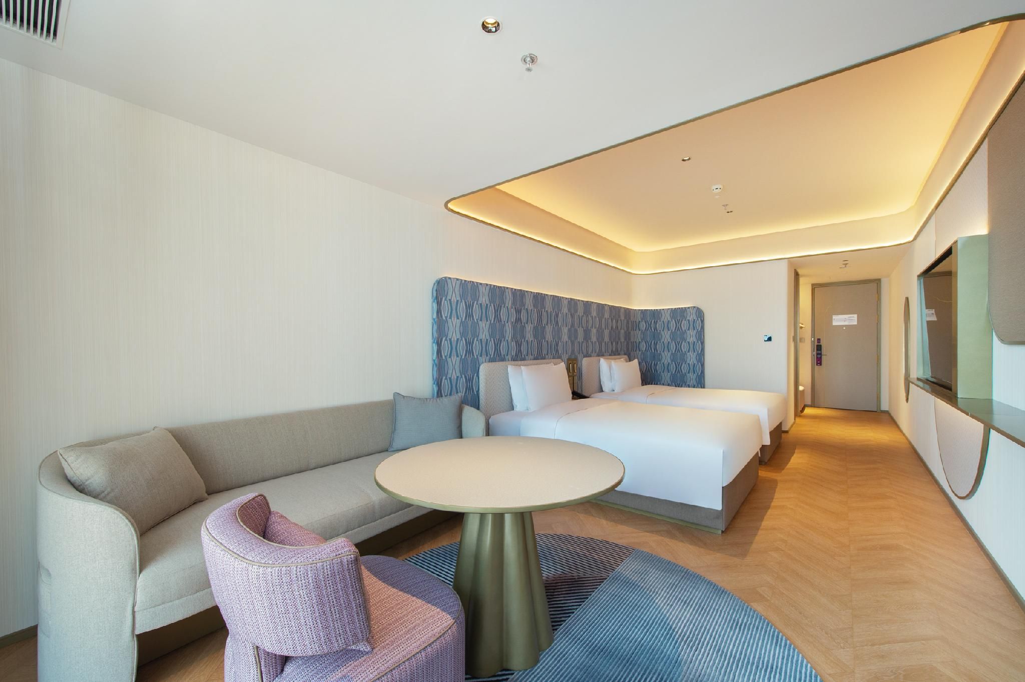 Huazhu - Xinxiang Deluxe Twin Bed Room